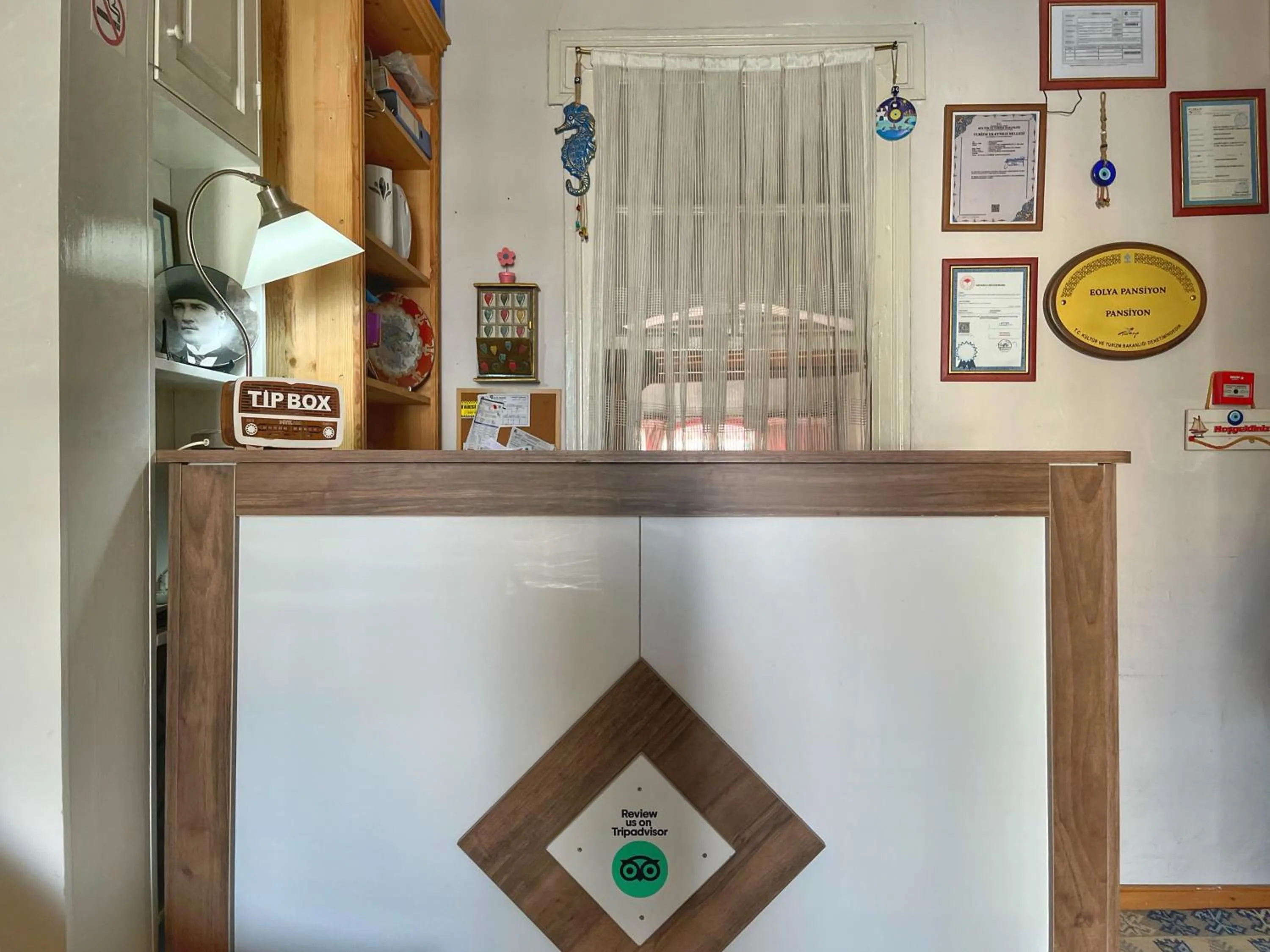 Lobby or reception in Eolya Konuk Evi