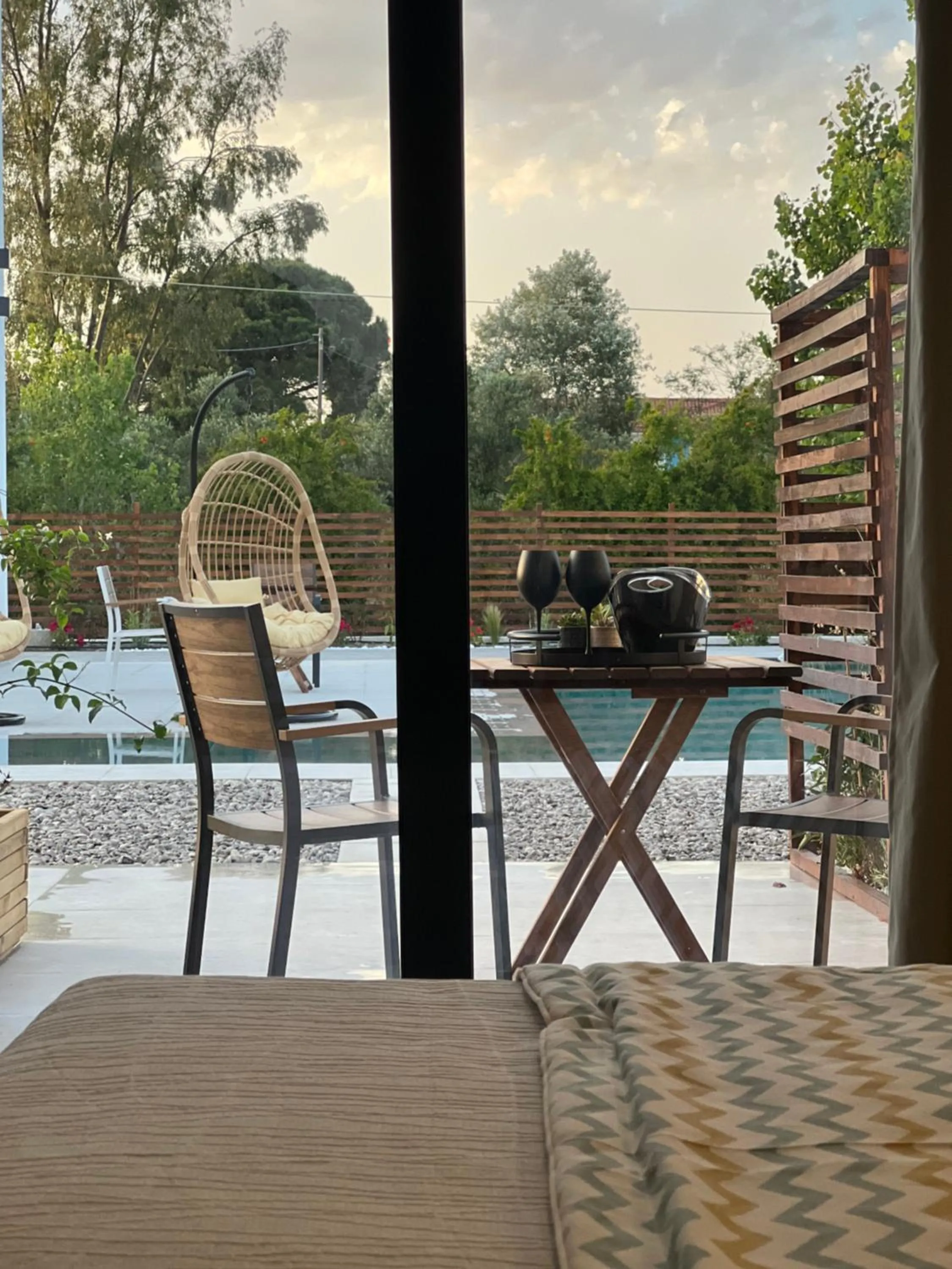 Balcony/Terrace in Κimiro Hotel Tsilivi