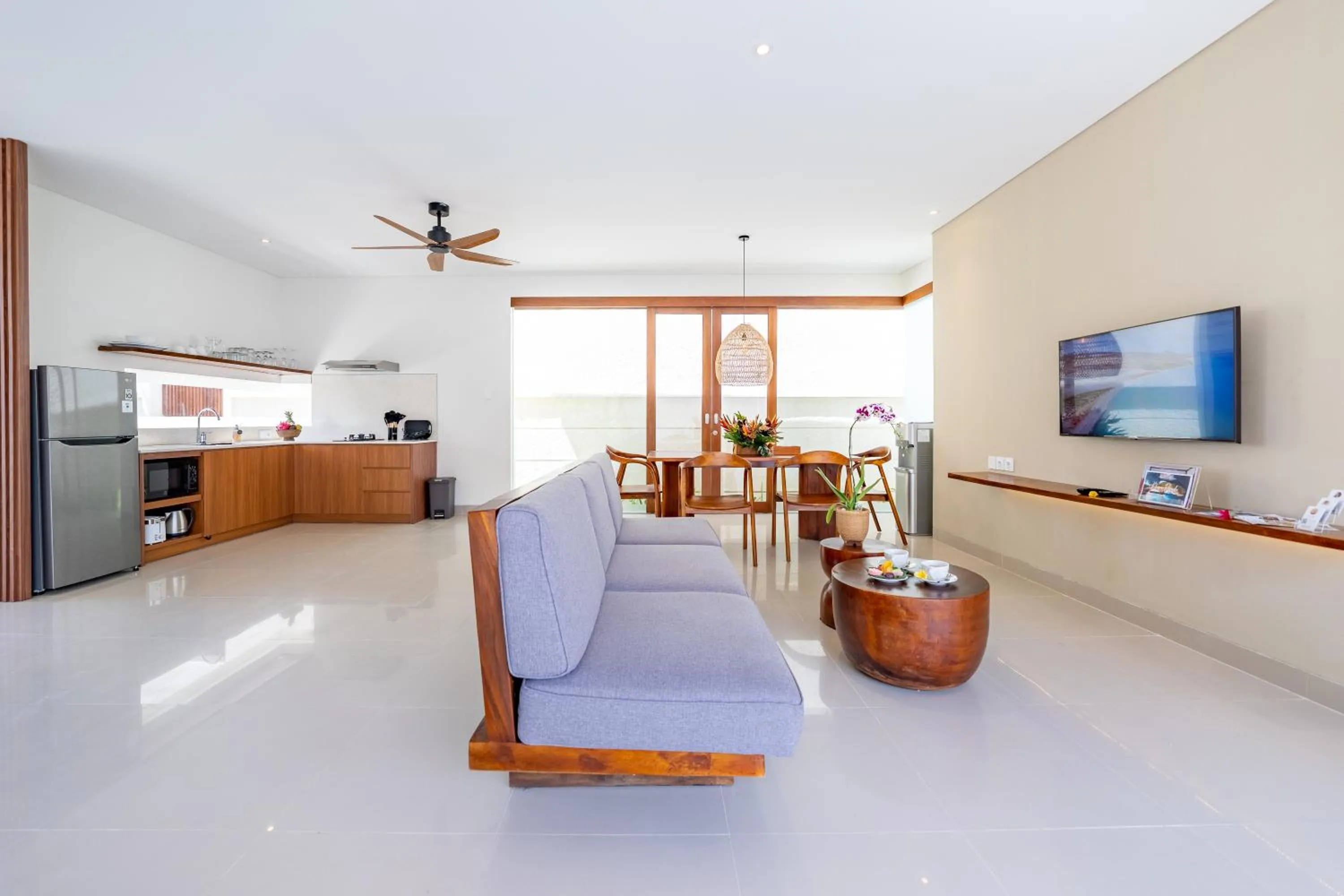 Living room in Fenosa Seminyak Villas