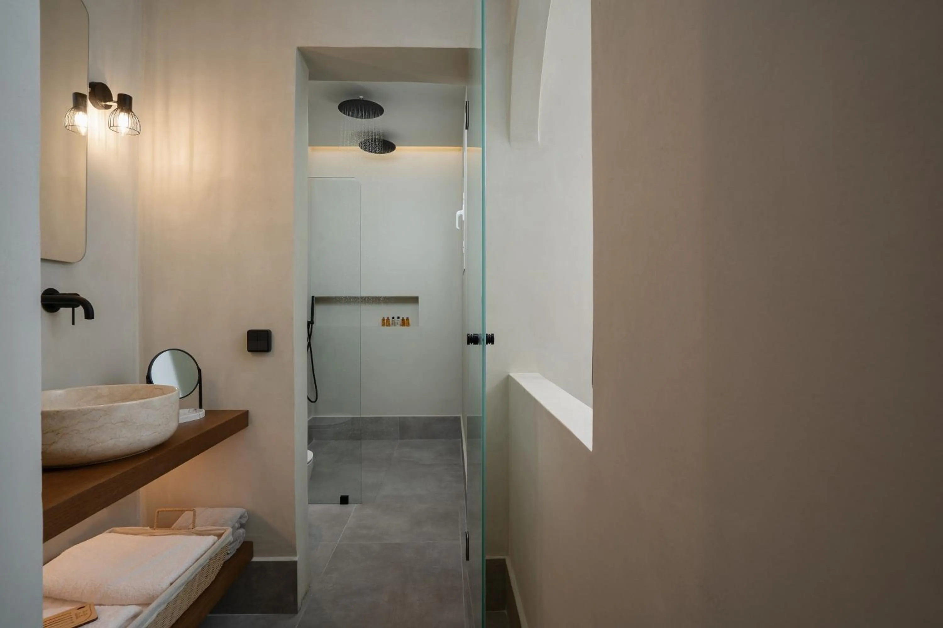 Bathroom in Polis of Naxos Stylish Suites