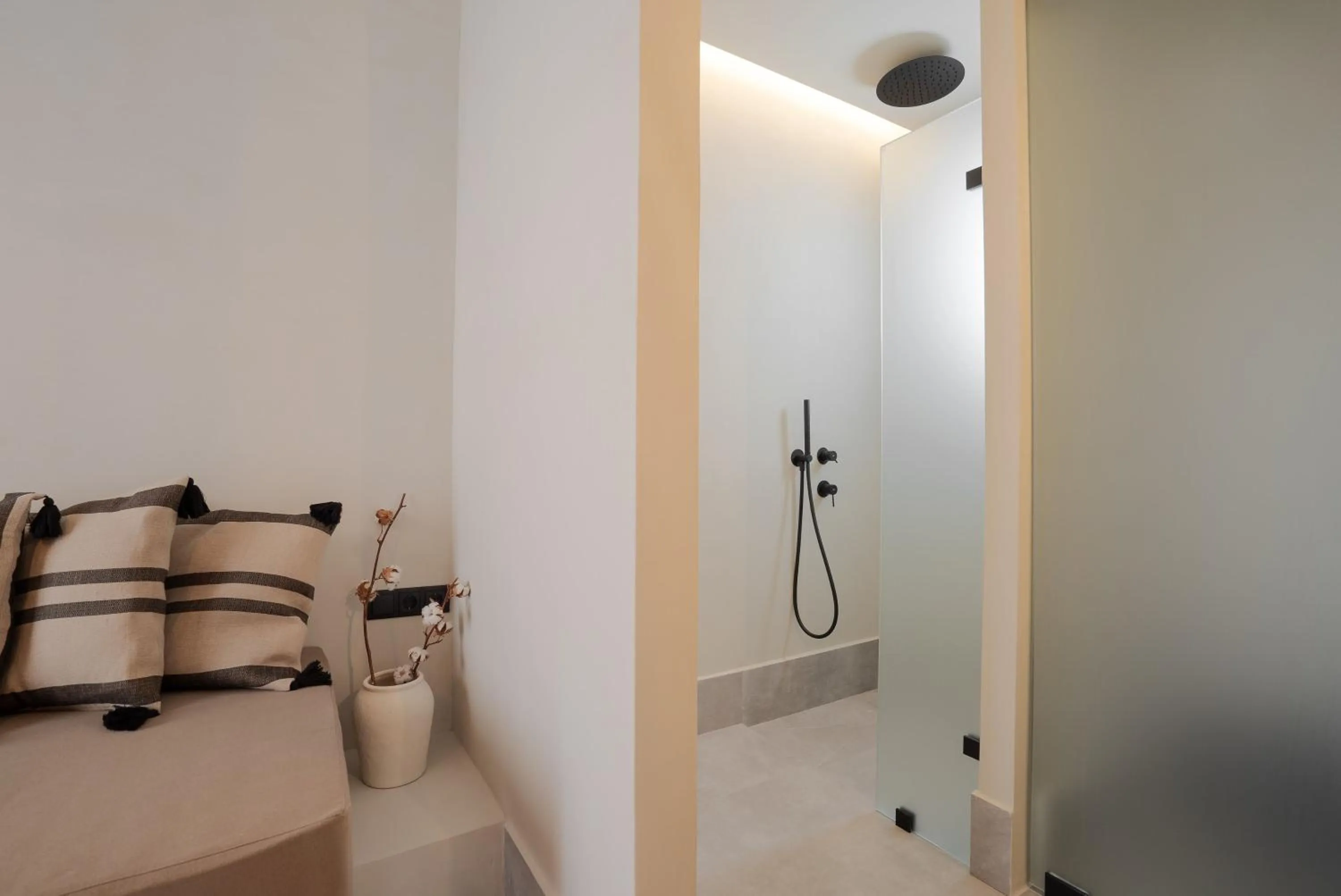 Bathroom in Polis of Naxos Stylish Suites