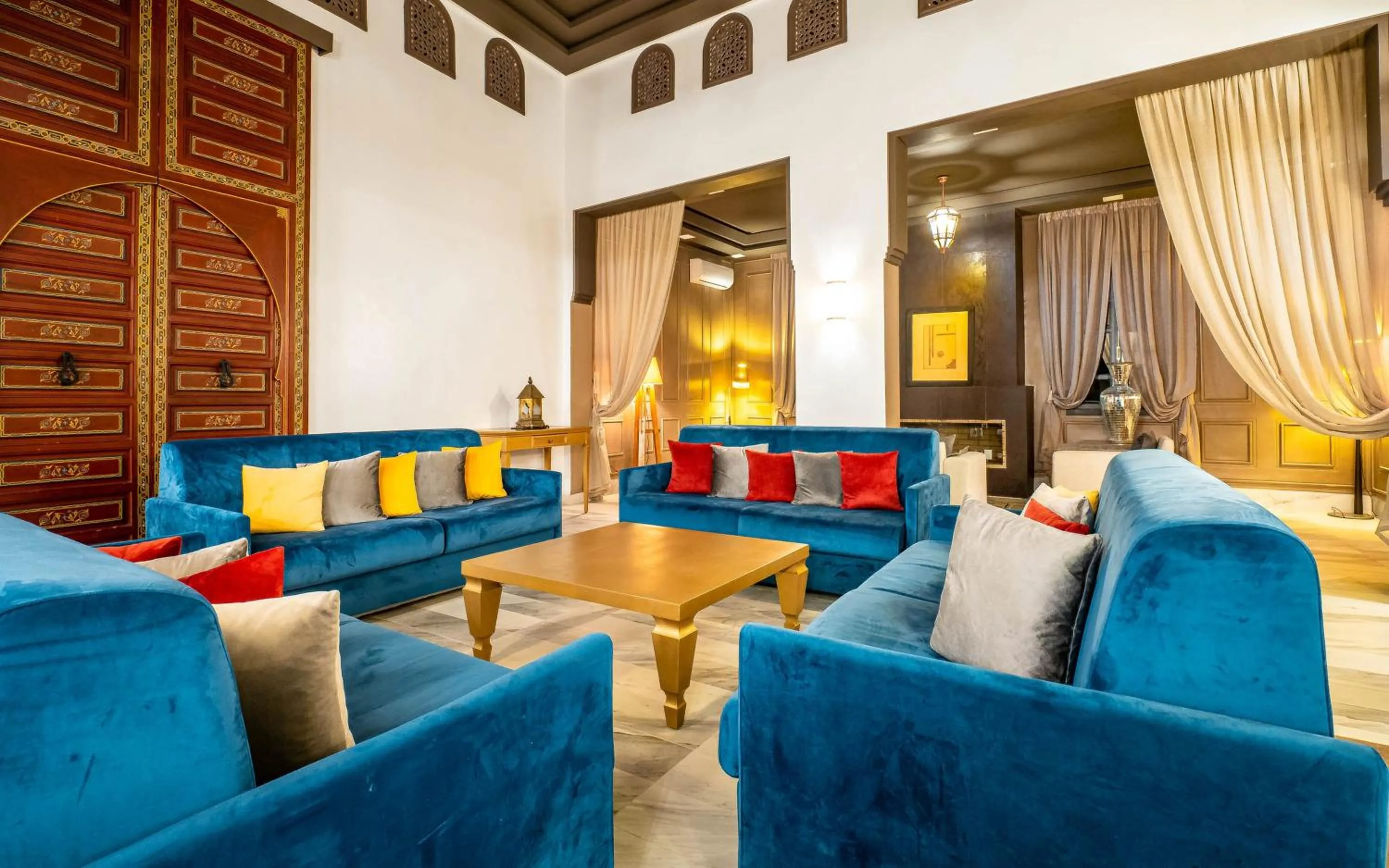 Living room in The Lemonary Marrakech