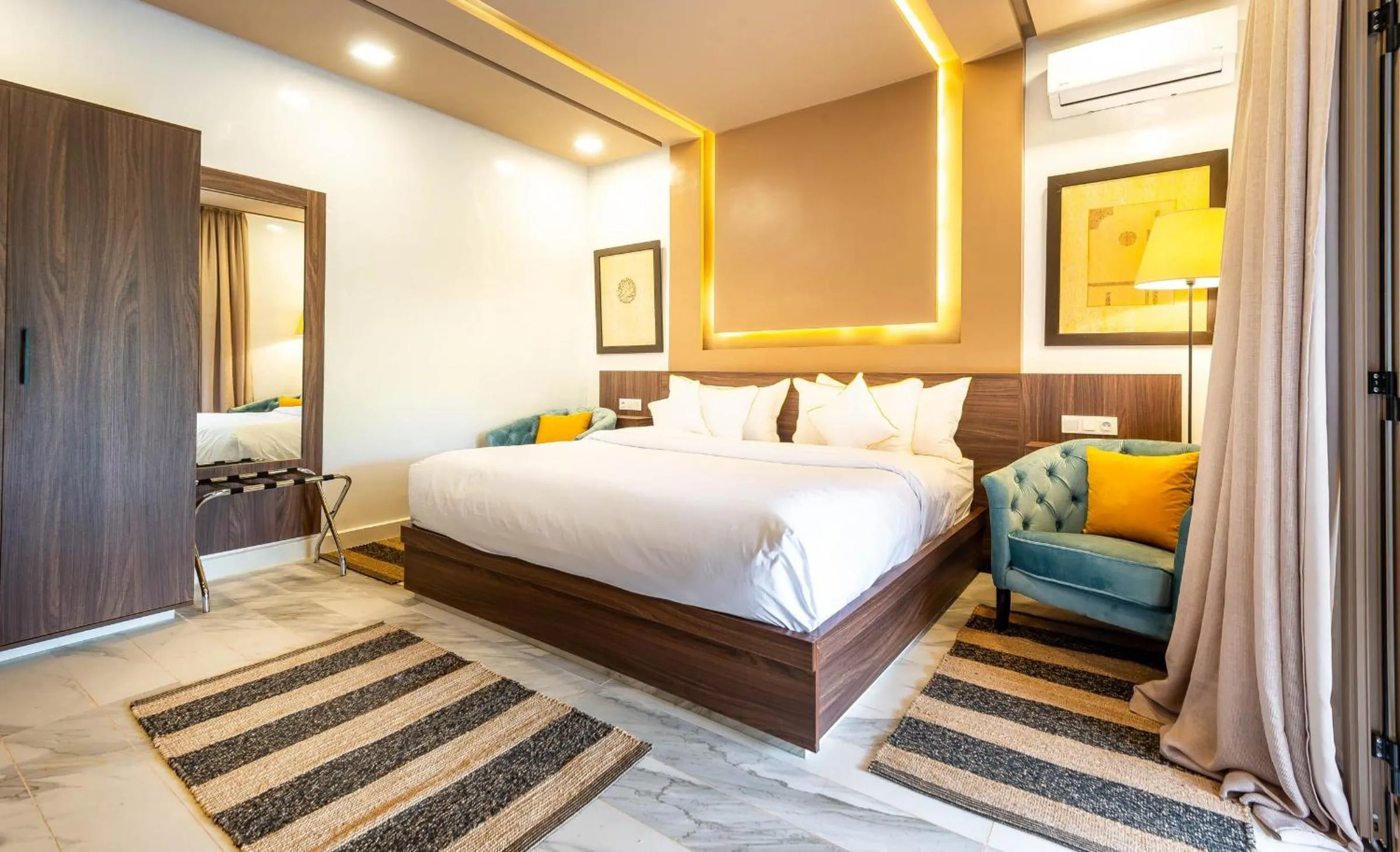 Bed in The Lemonary Marrakech