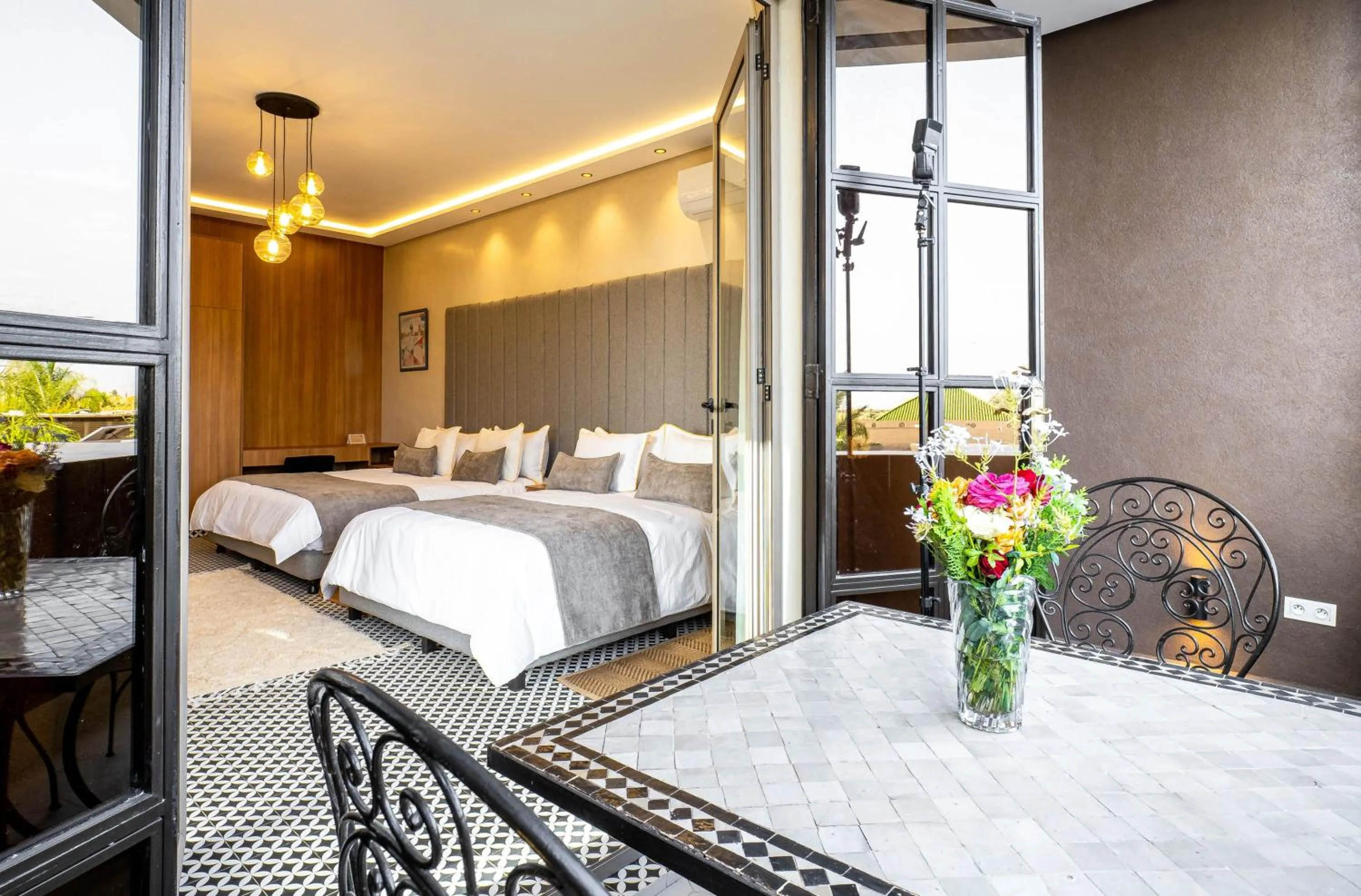 Bed in The Lemonary Marrakech