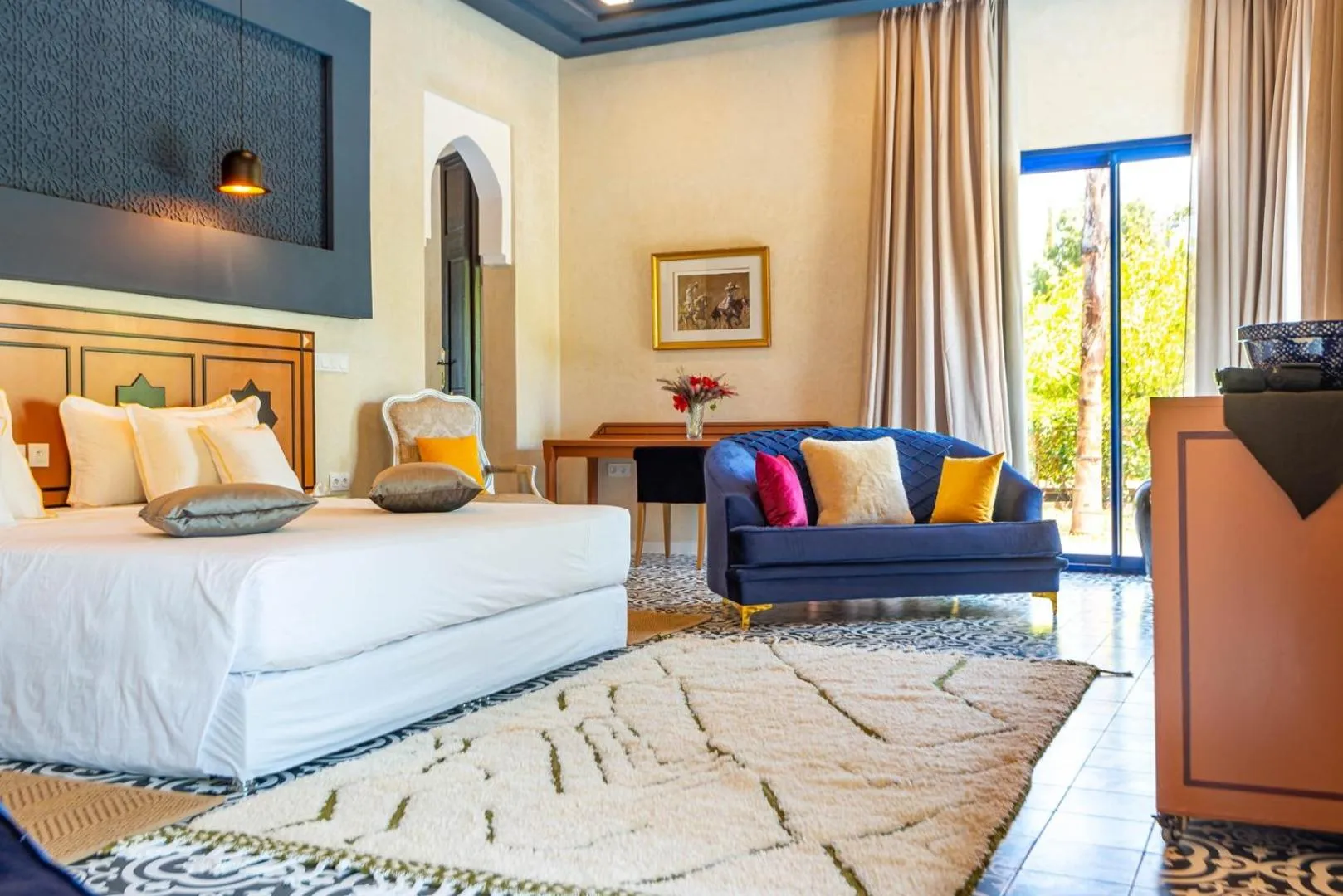Photo of the whole room, Bed in The Lemonary Marrakech