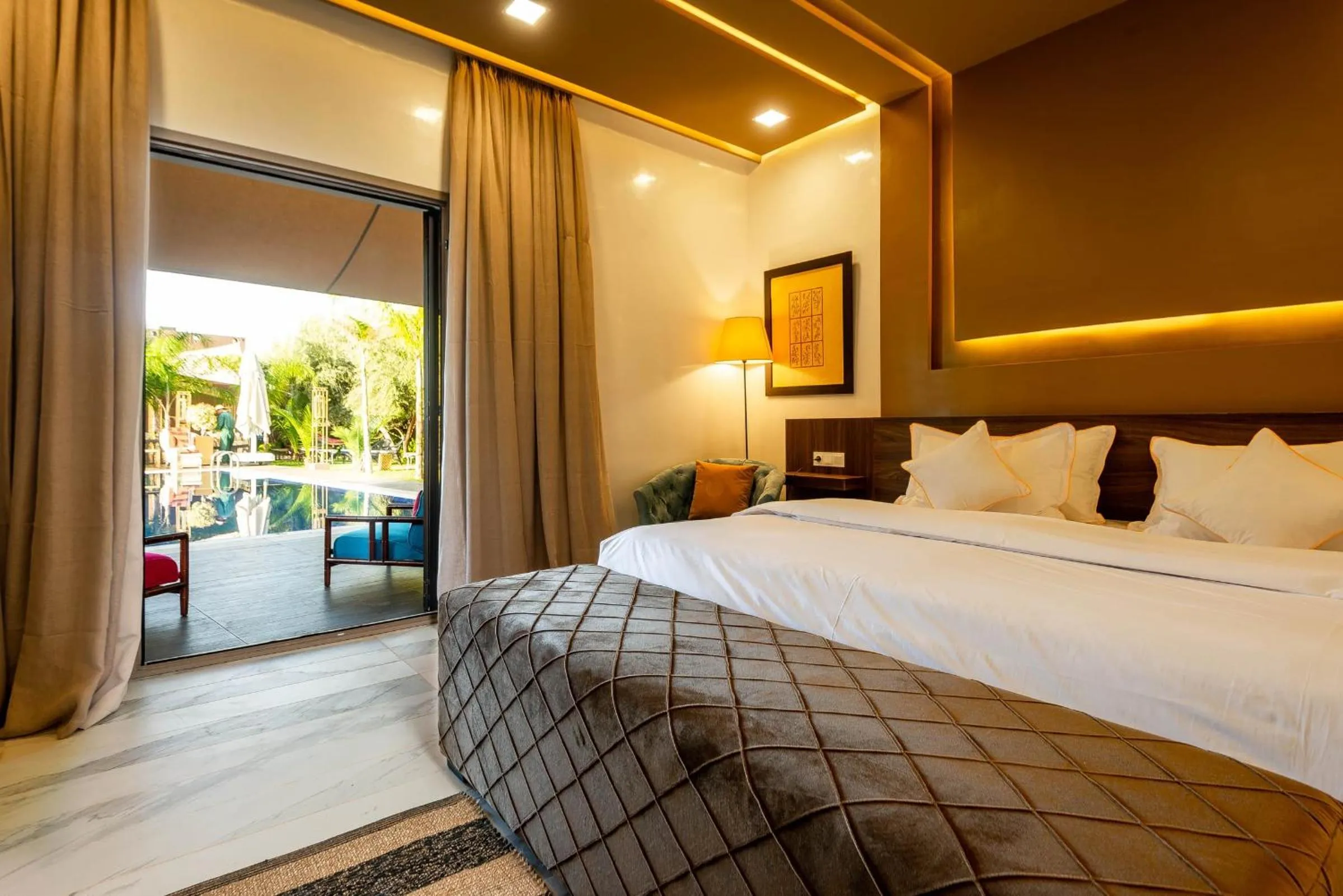 Bed in The Lemonary Marrakech