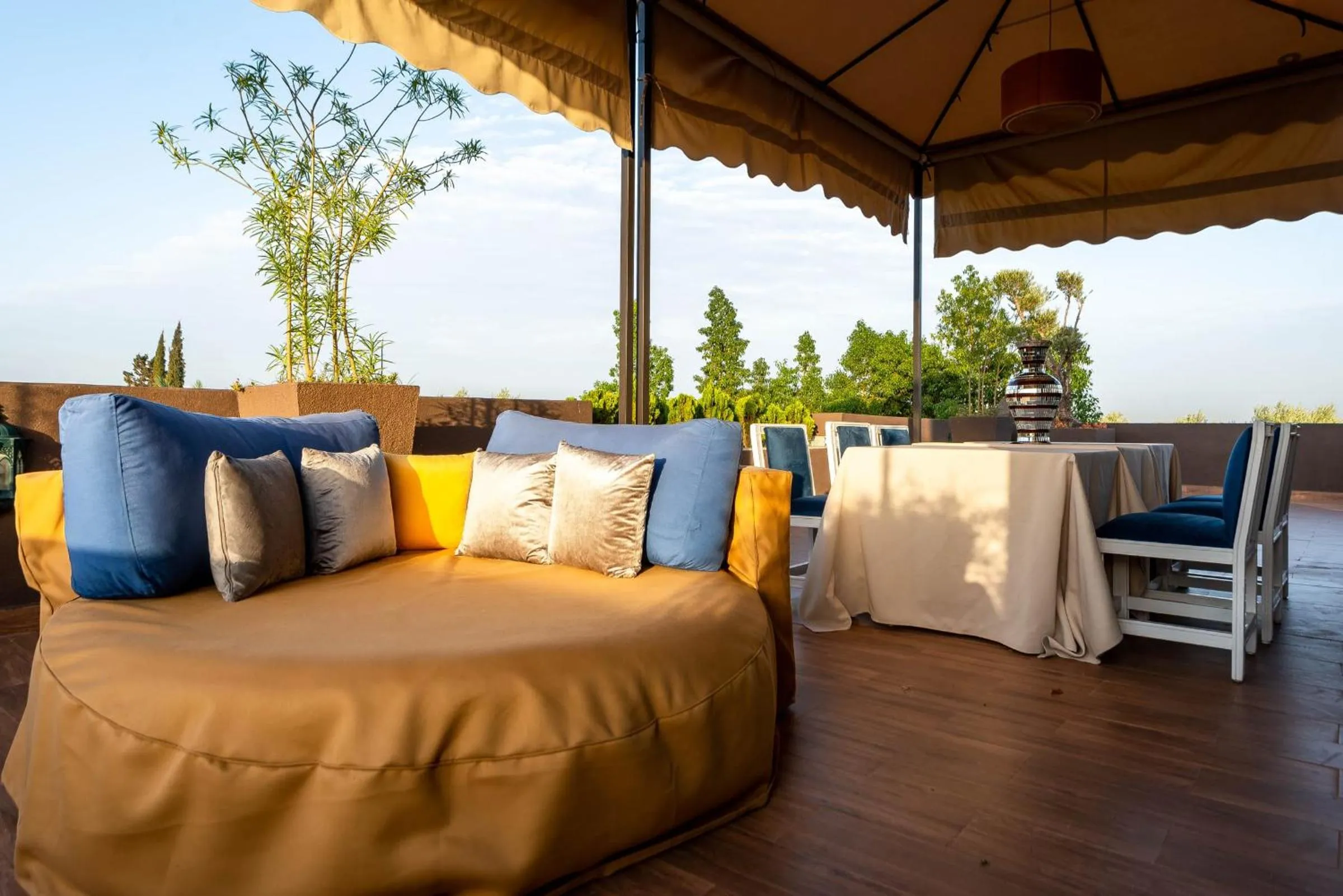 Patio in The Lemonary Marrakech