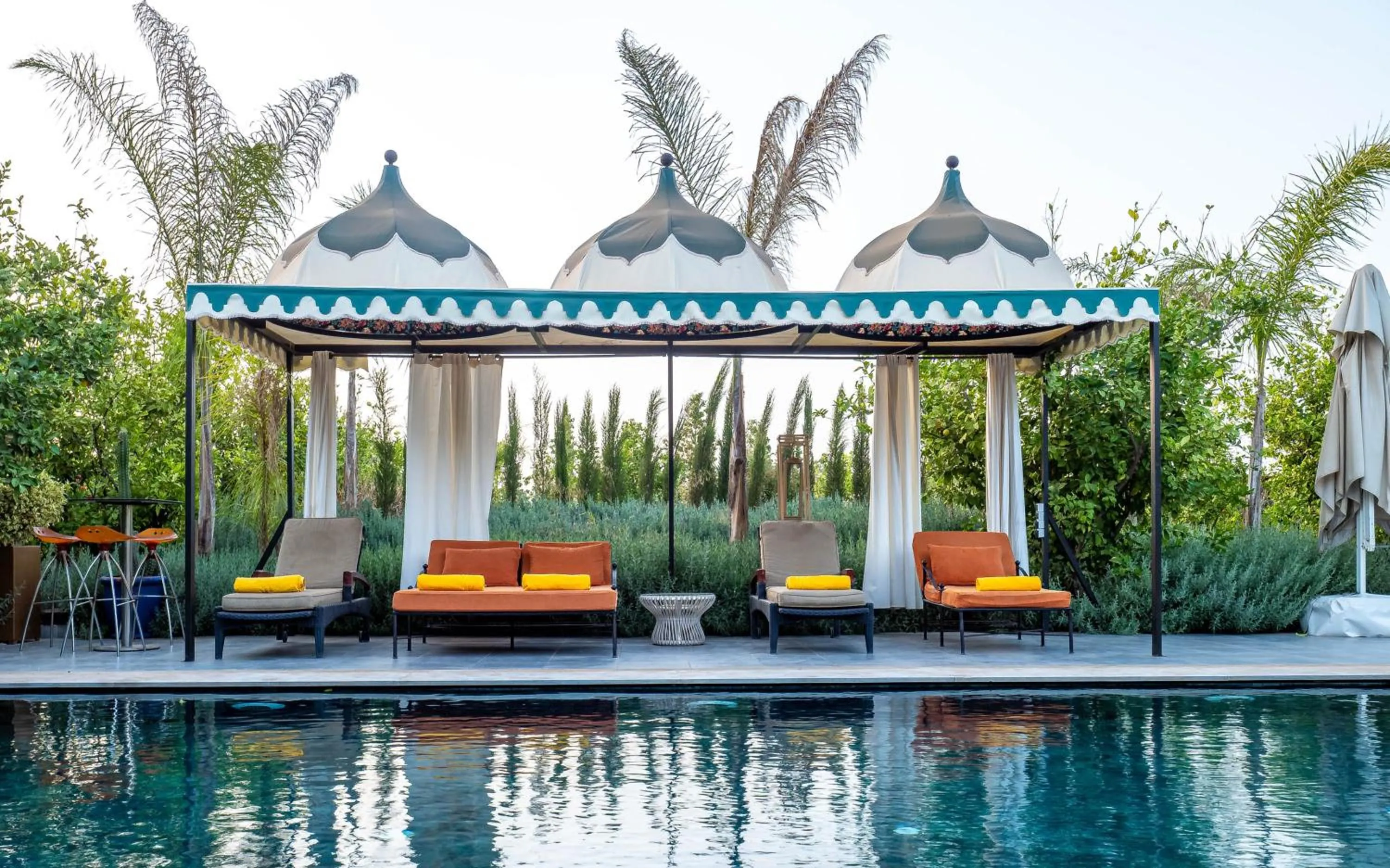 Patio in The Lemonary Marrakech