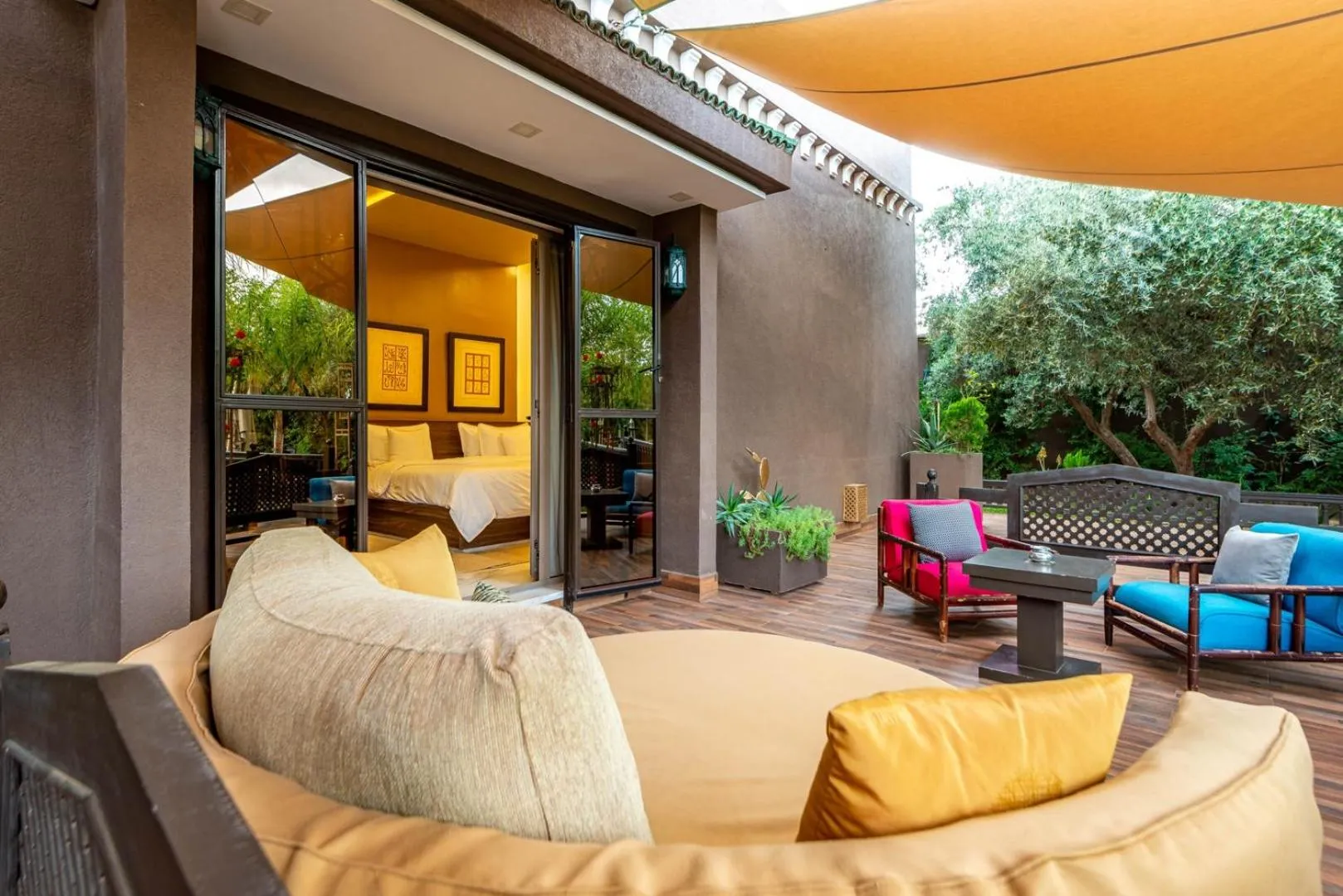 Garden in The Lemonary Marrakech