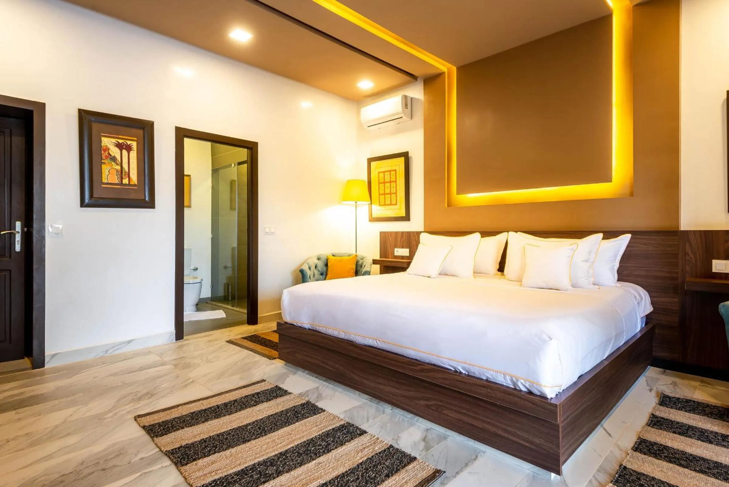 Bed in The Lemonary Marrakech