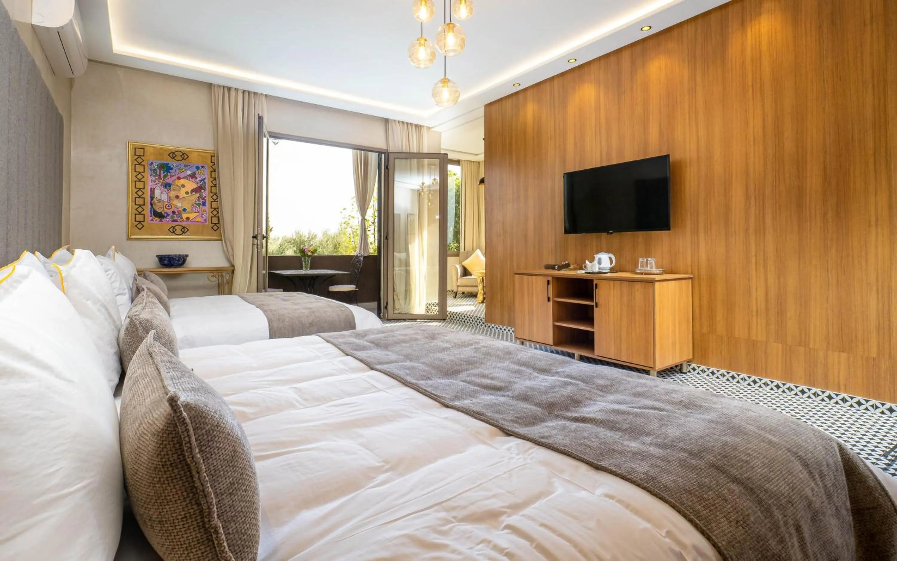 Bed in The Lemonary Marrakech