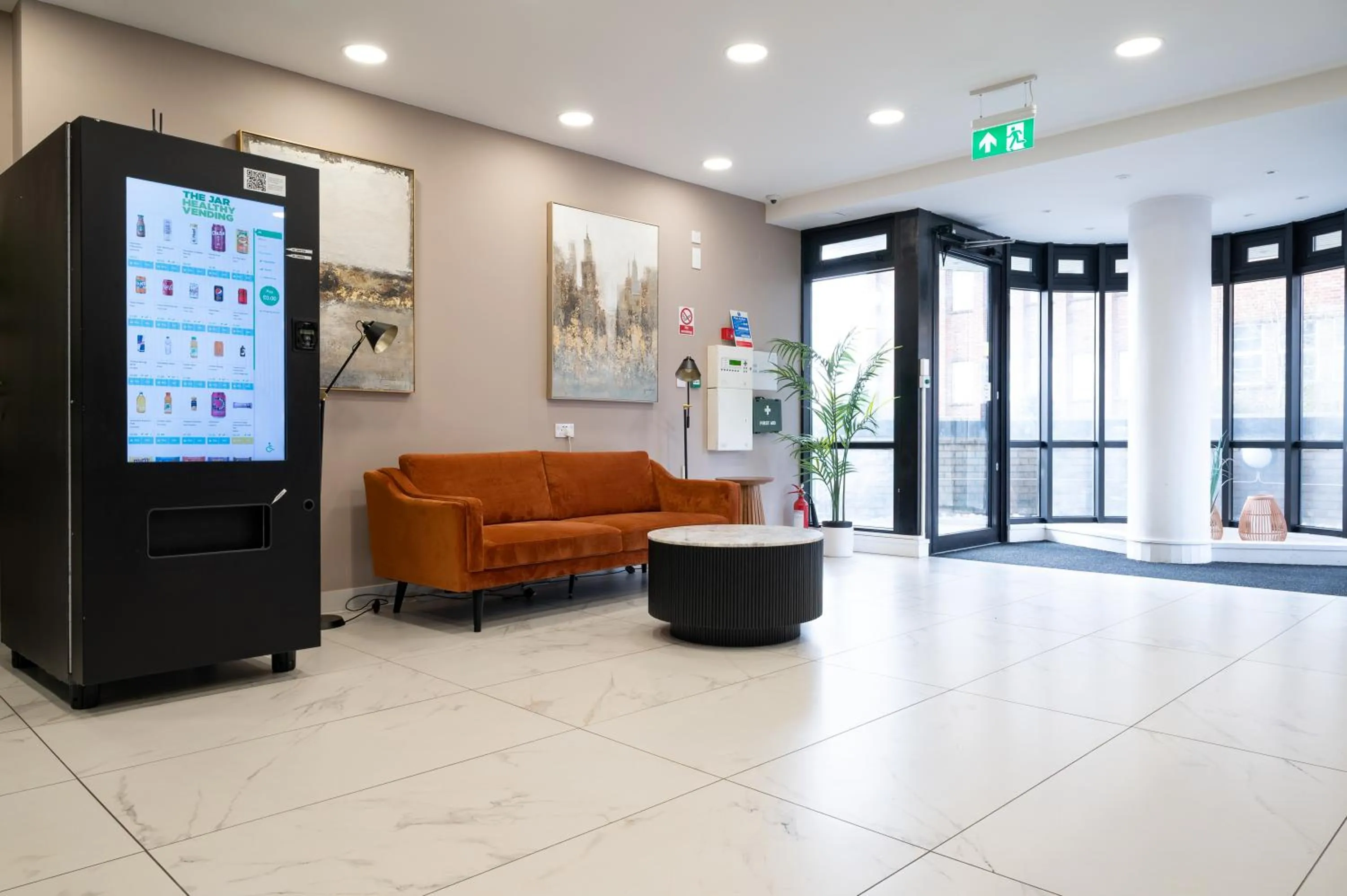 Lobby or reception in Charles Hope London Brentford