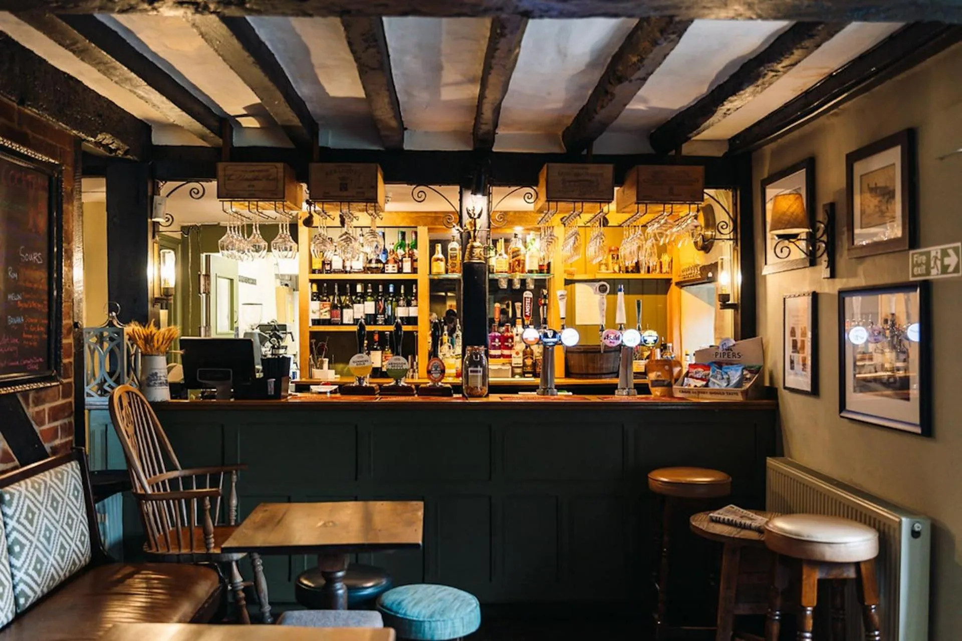 Lounge or bar in The Coach and Horses