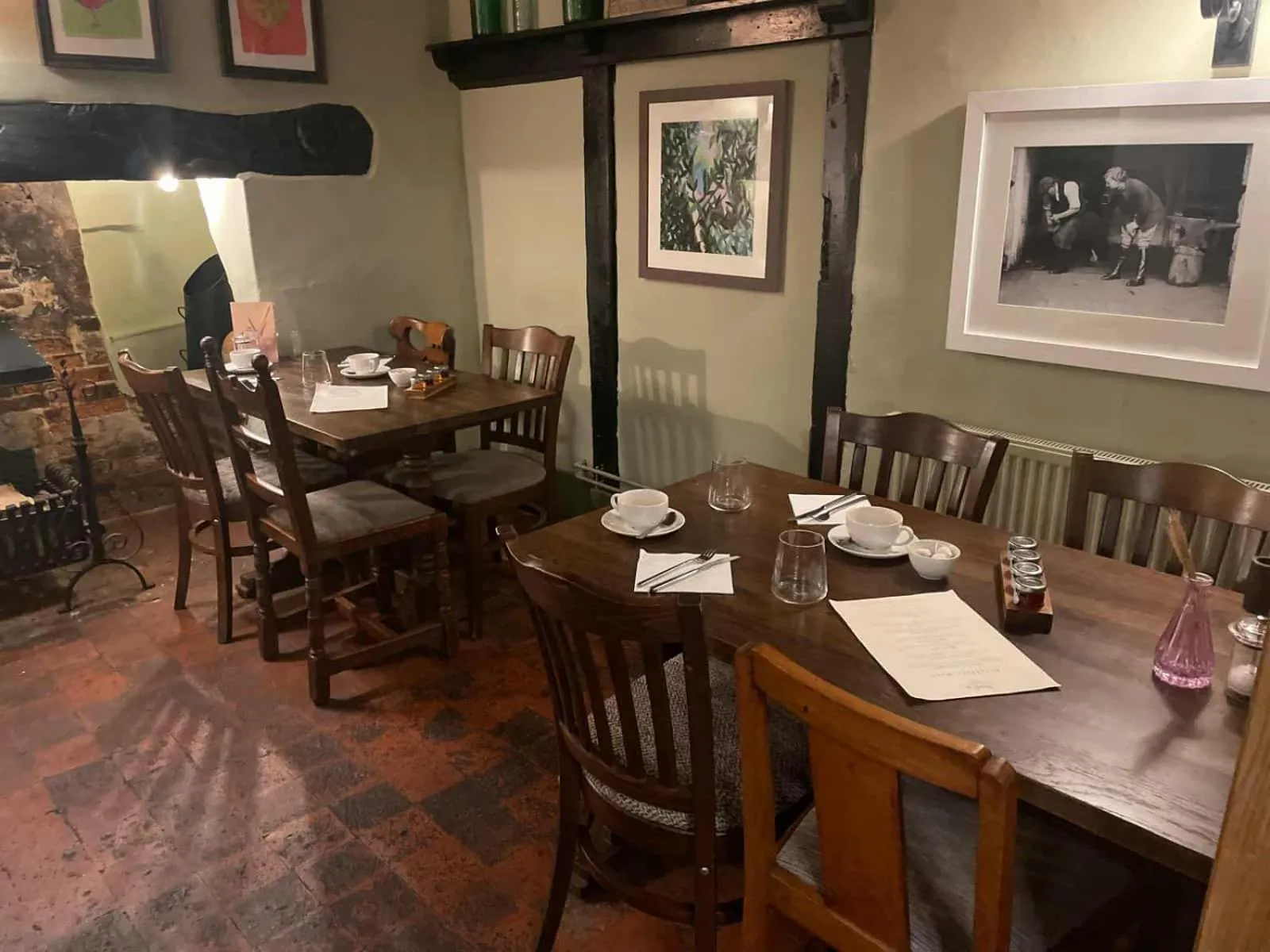 Breakfast in The Coach and Horses