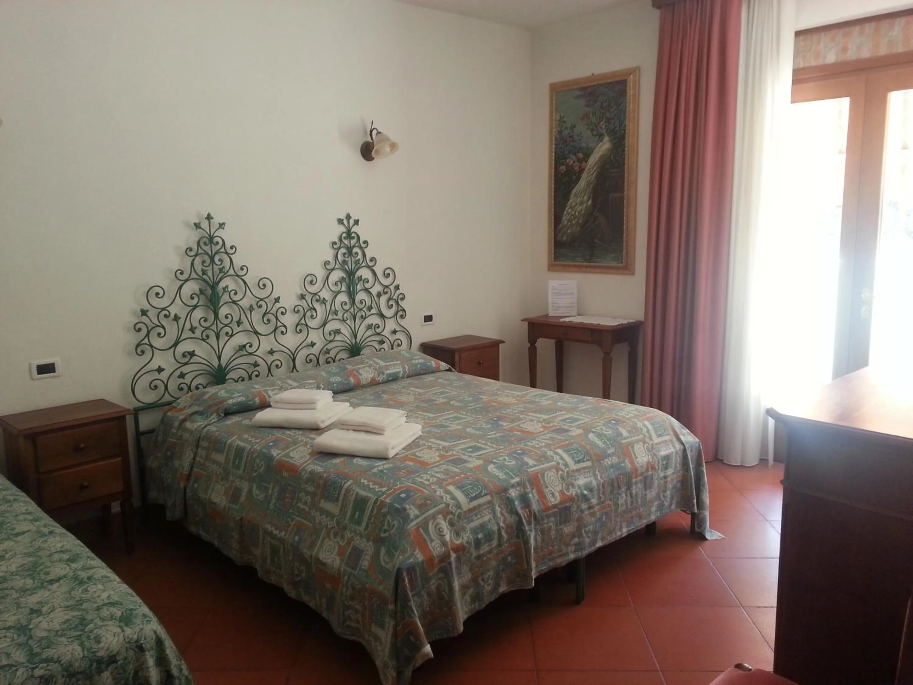Balcony/Terrace, Bed in Agriturismo Corte Trincerone