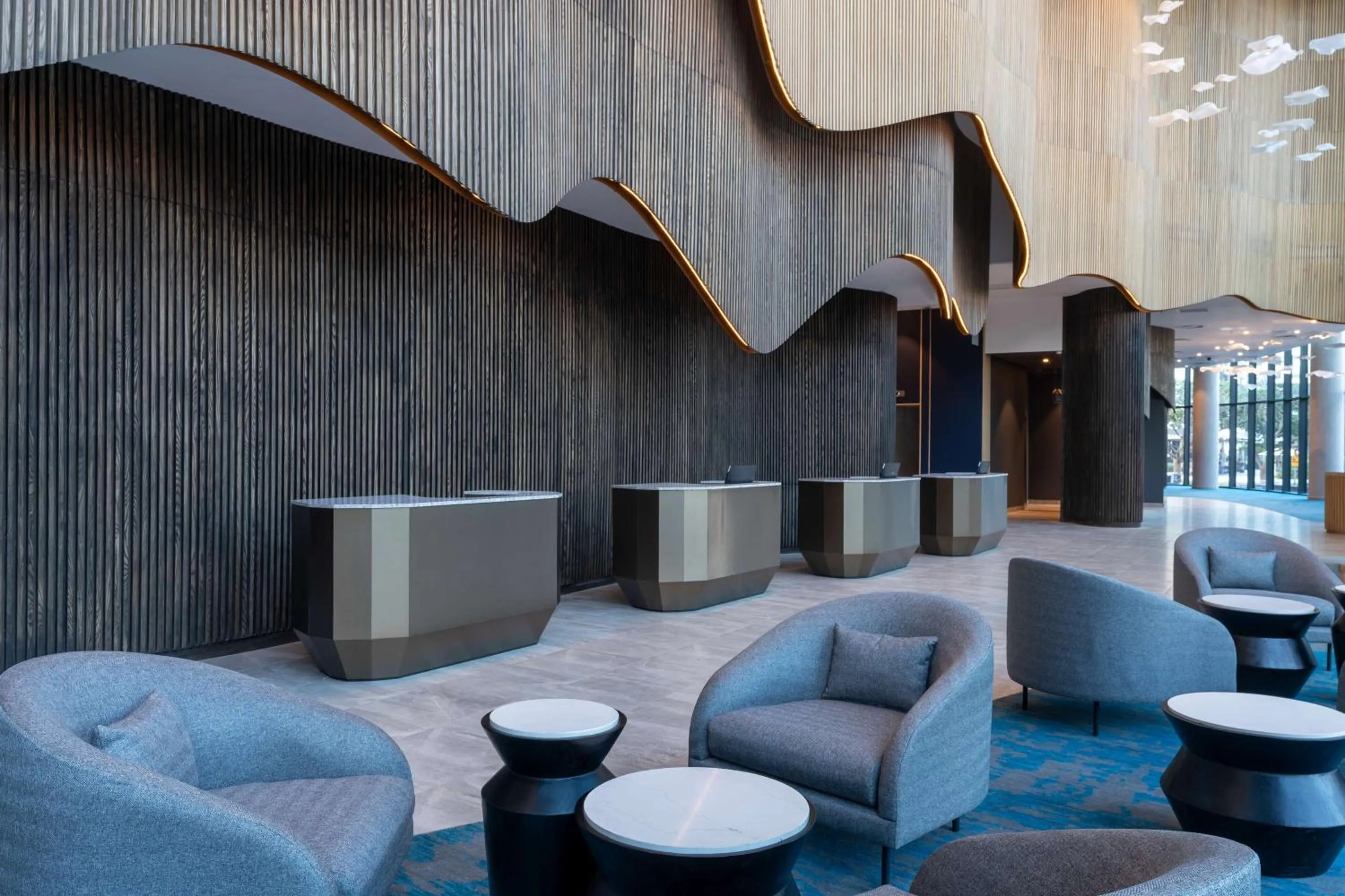 Lobby or reception in Radisson Blu Hotel, Durban Umhlanga