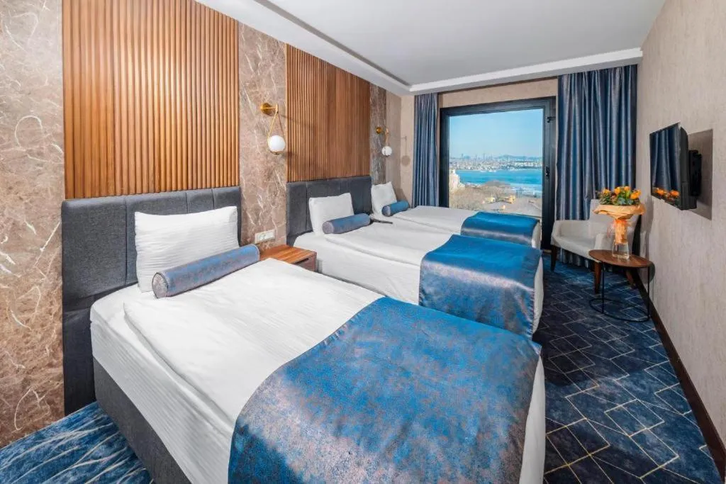 Bed in Ring Stone Hotels Bosphorus - Special Class