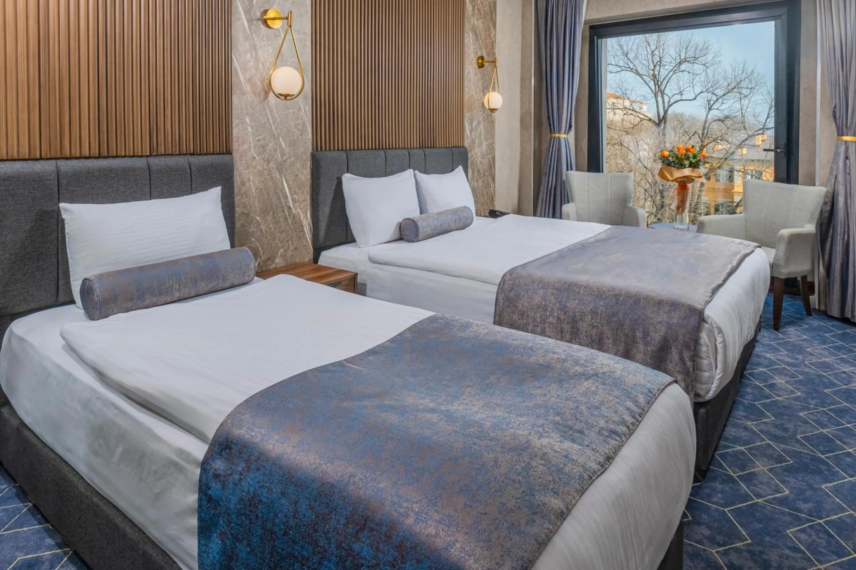Bed in Ring Stone Hotels Bosphorus - Special Class