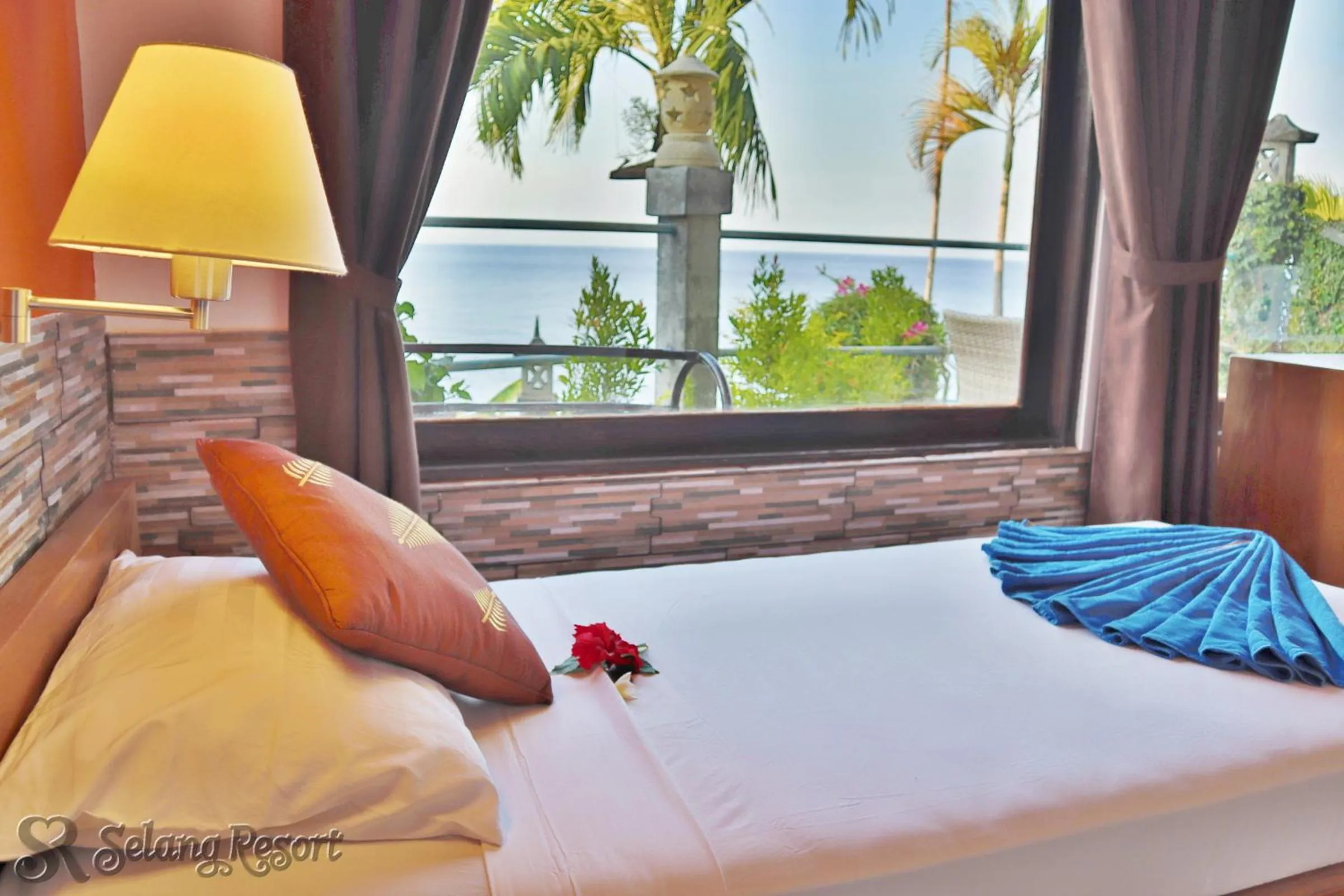 Bed in Selang Resort