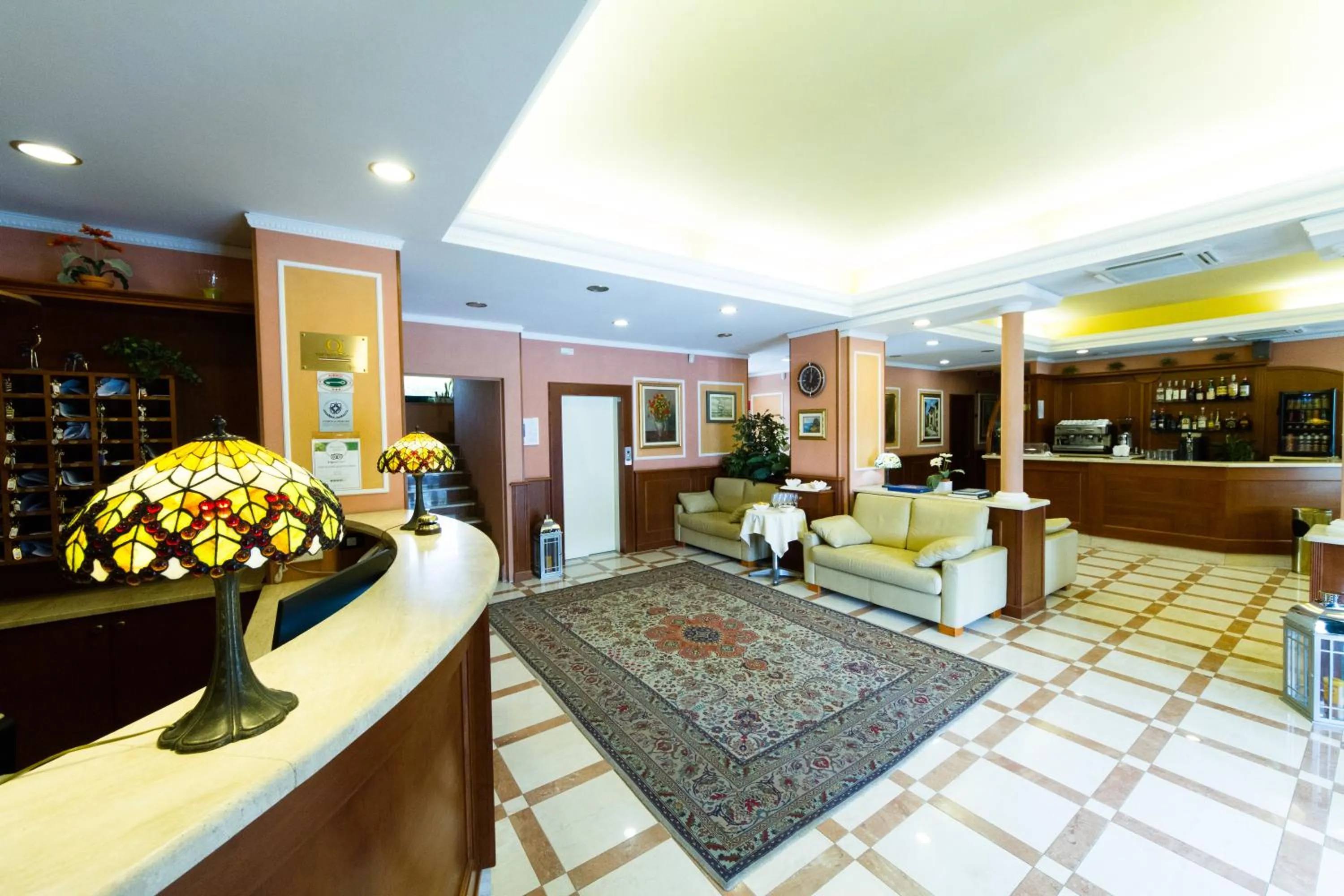 Lobby or reception in Vald Hotel