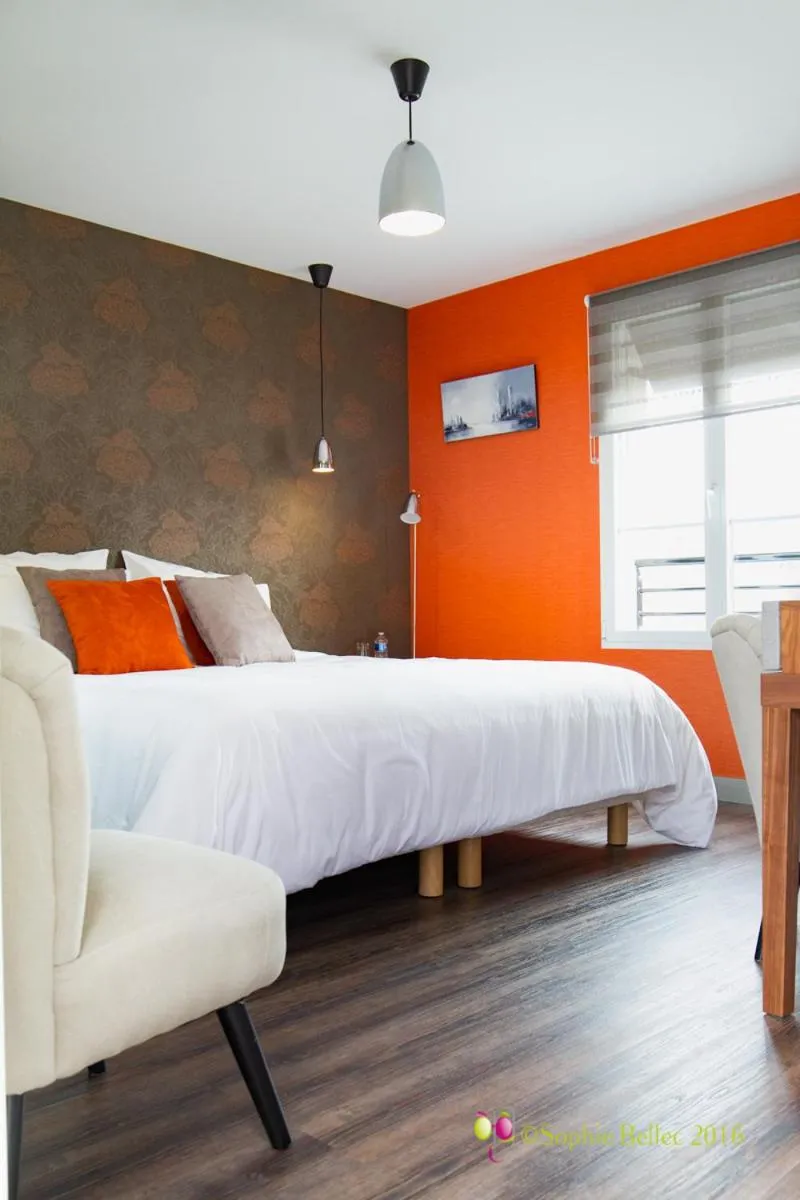 Bed in L'Hostellerie d'Acquigny