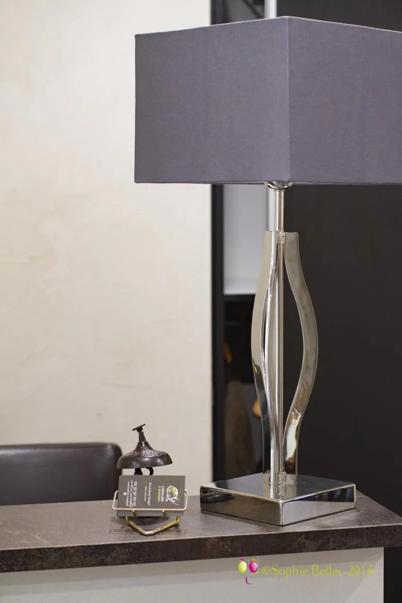 Decorative detail in L'Hostellerie d'Acquigny