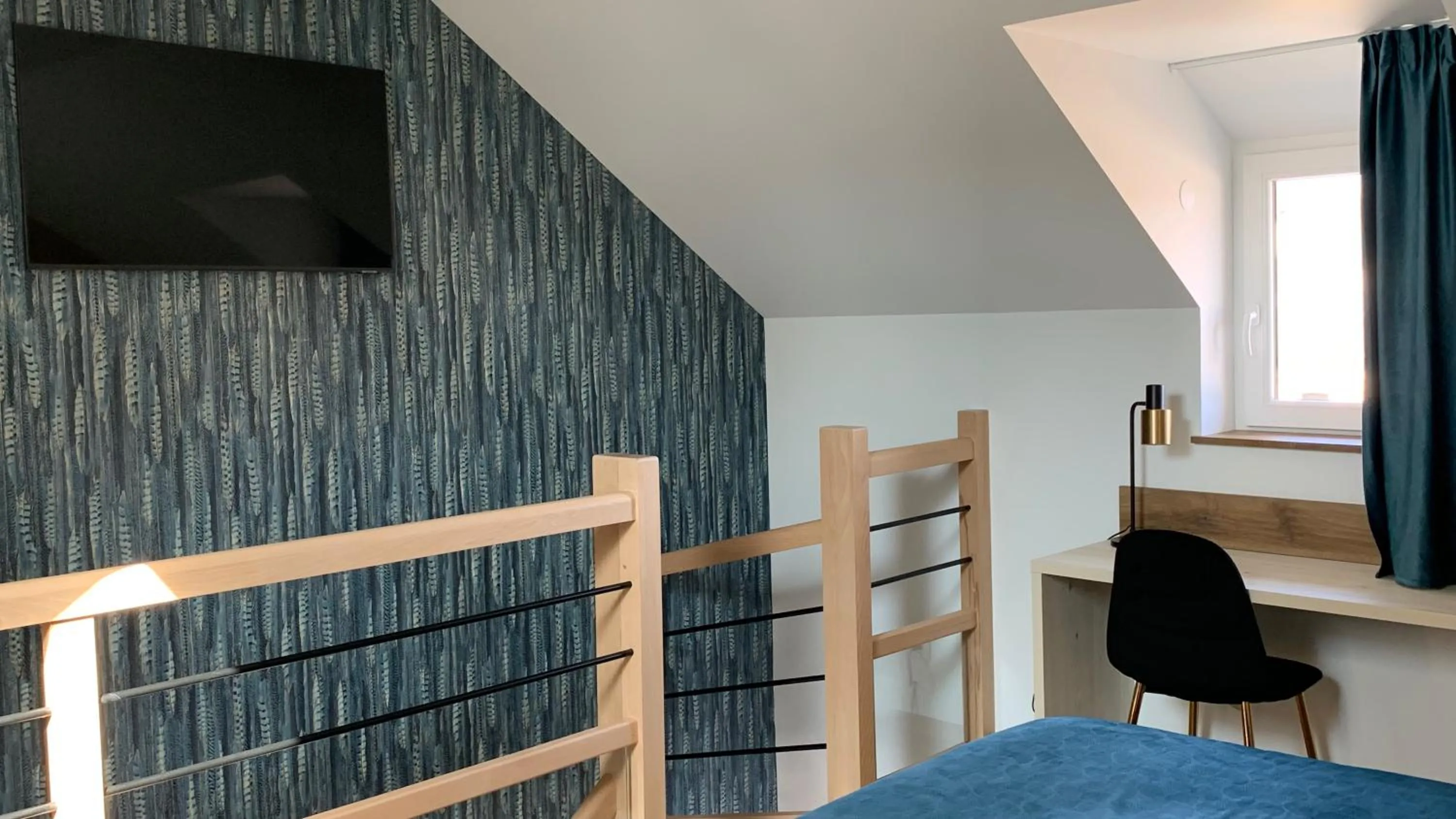 Bed in L'Hostellerie d'Acquigny