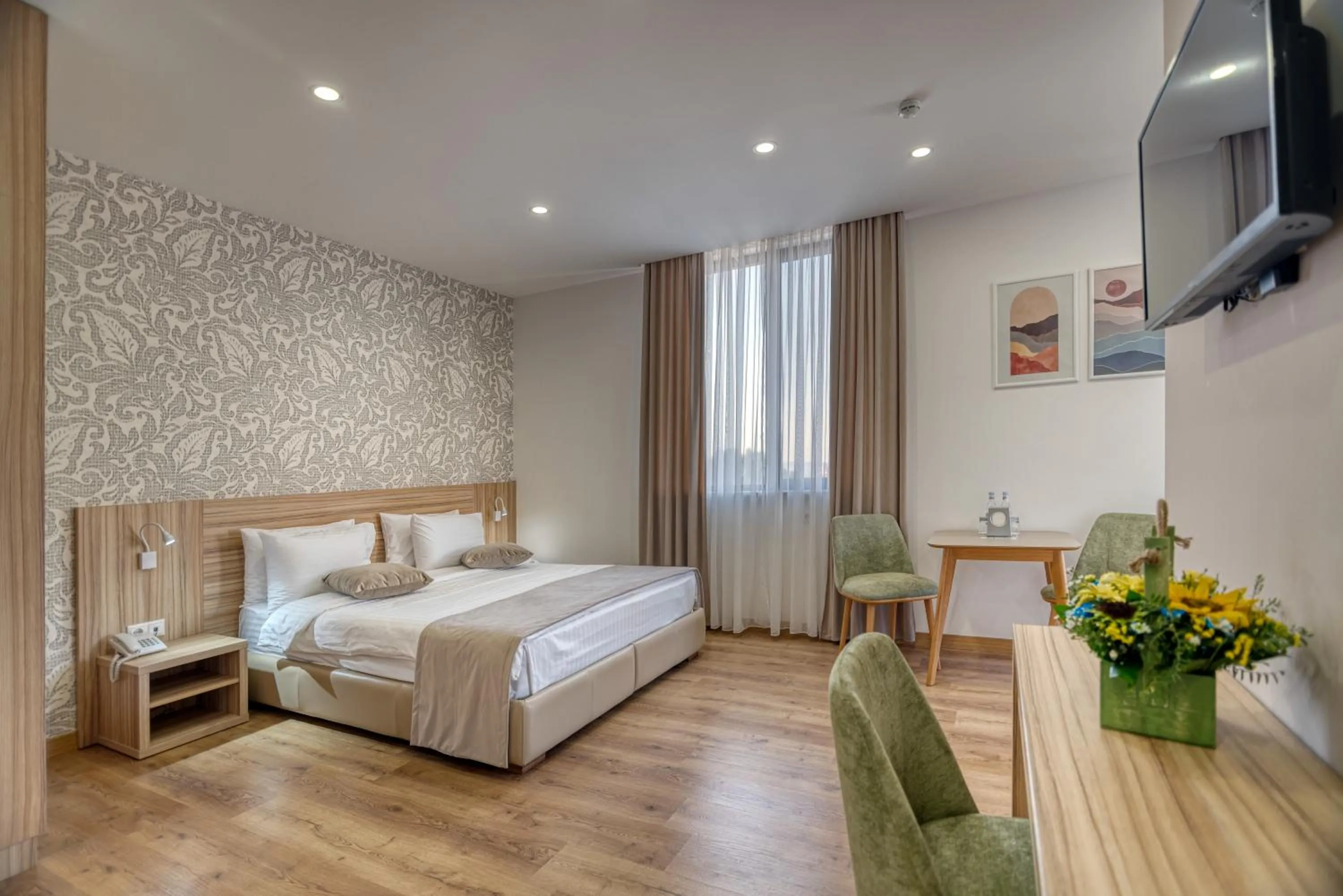 Bed in Orbeli Hotel Yerevan