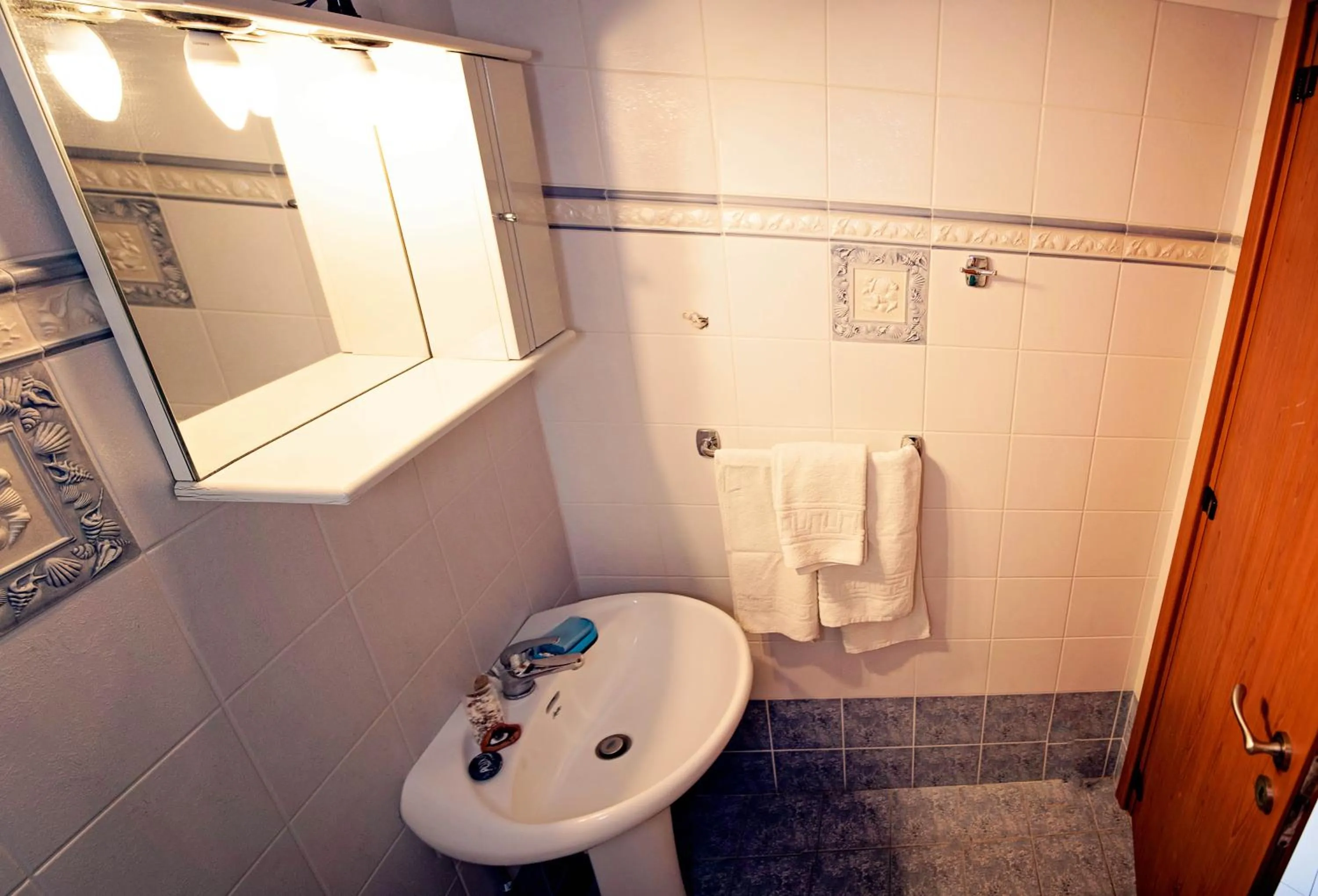 Bathroom in Nephele Apartments