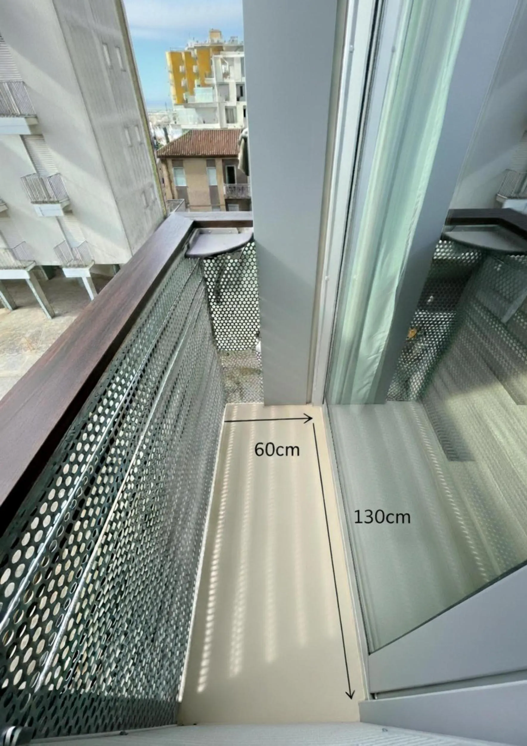 Balcony/Terrace in Hotel Rosanna 3 Stelle Superior