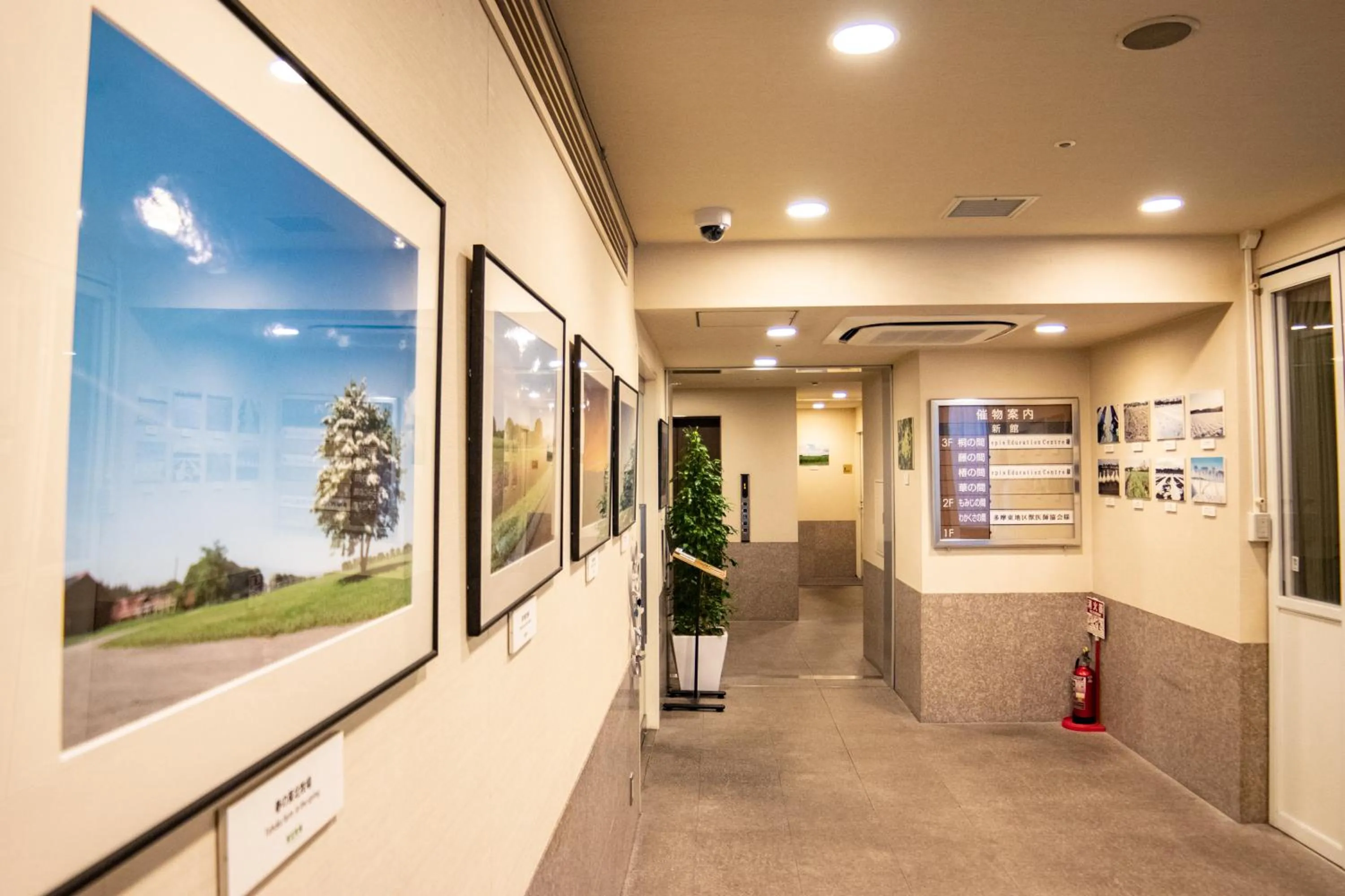 Decorative detail in Hotel Continental Fuchu