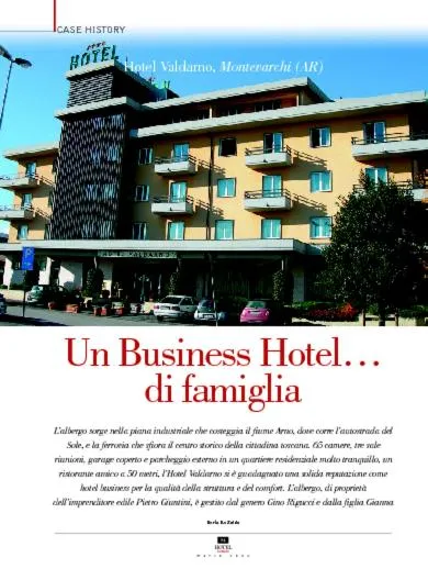 Property building in Hotel Valdarno