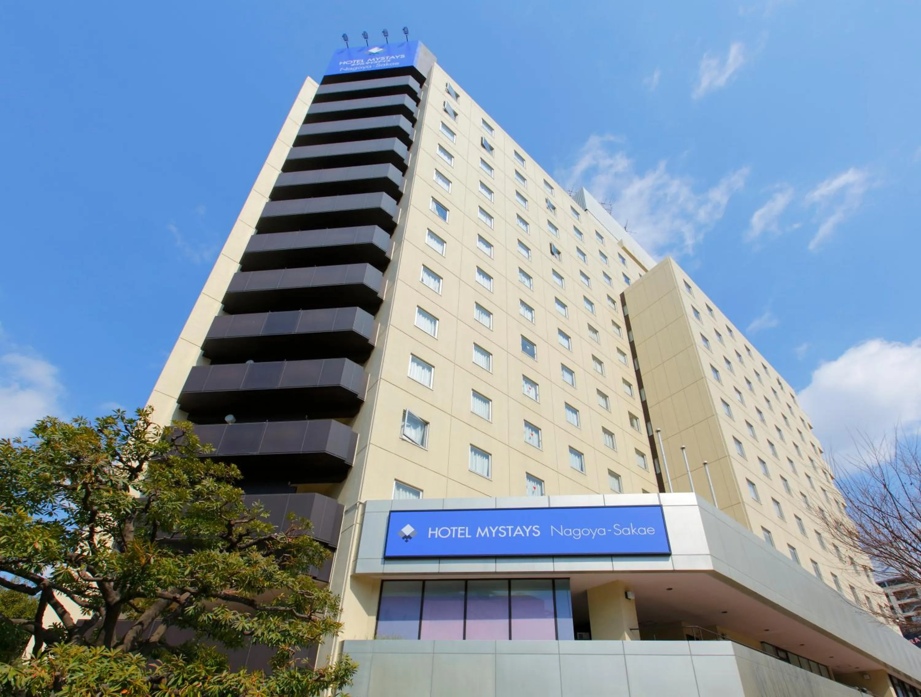 Facade/entrance in HOTEL MYSTAYS Nagoya Sakae