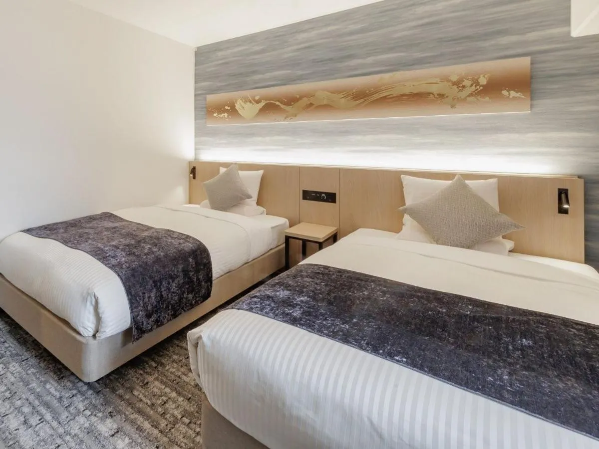 Photo of the whole room, Bed in HOTEL MYSTAYS Nagoya Sakae