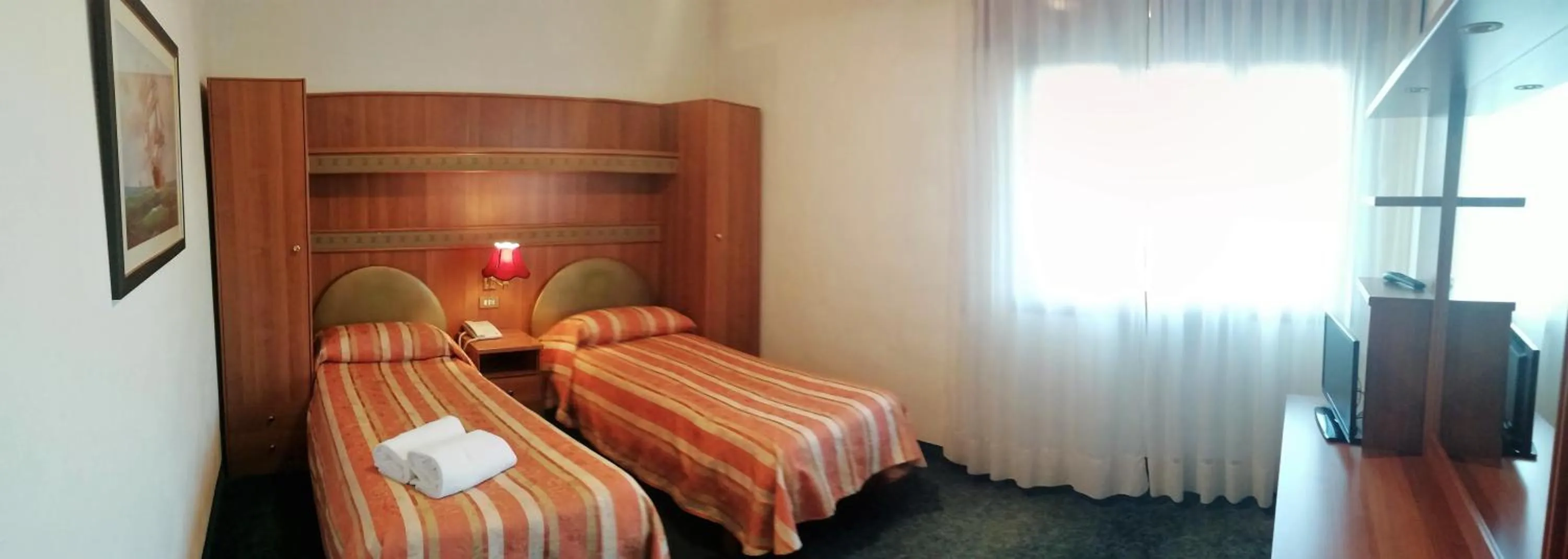 Bed in Hotel Kristall