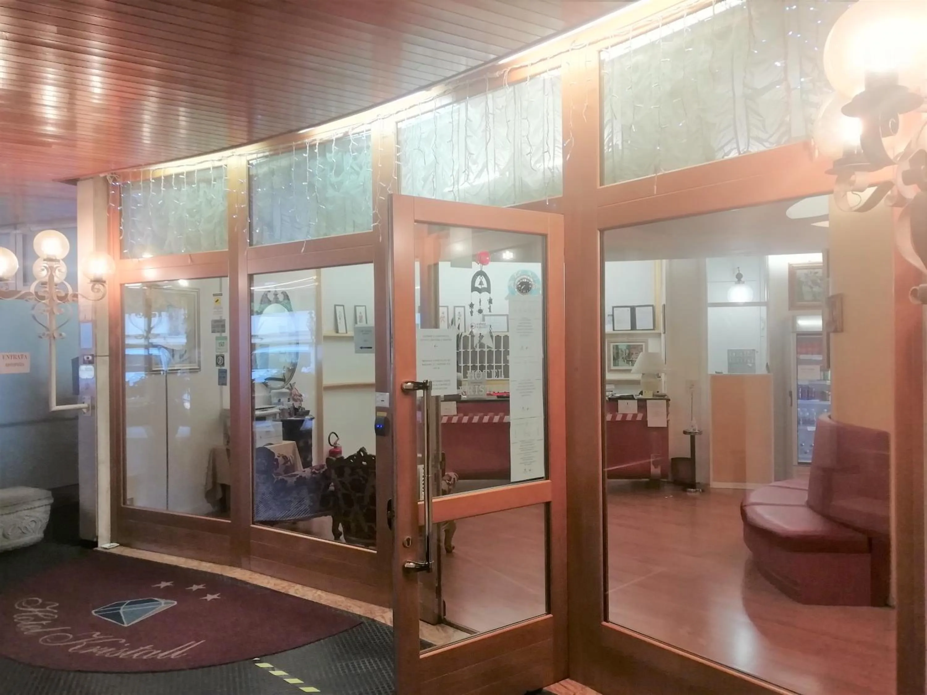 Lobby or reception in Hotel Kristall
