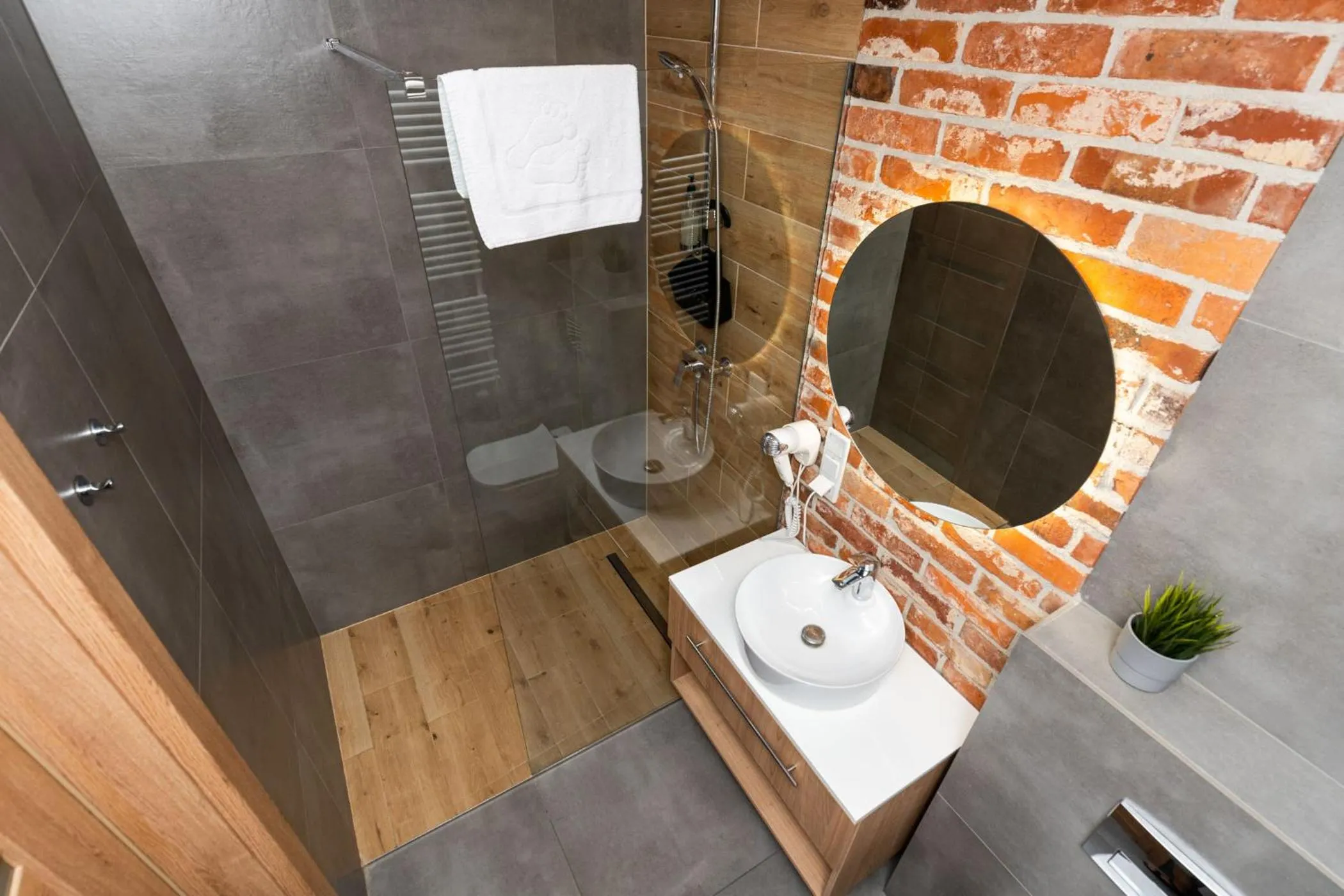 Shower in Saint Florian's Suites - Old Town Luxury Apartments - by Upstairs