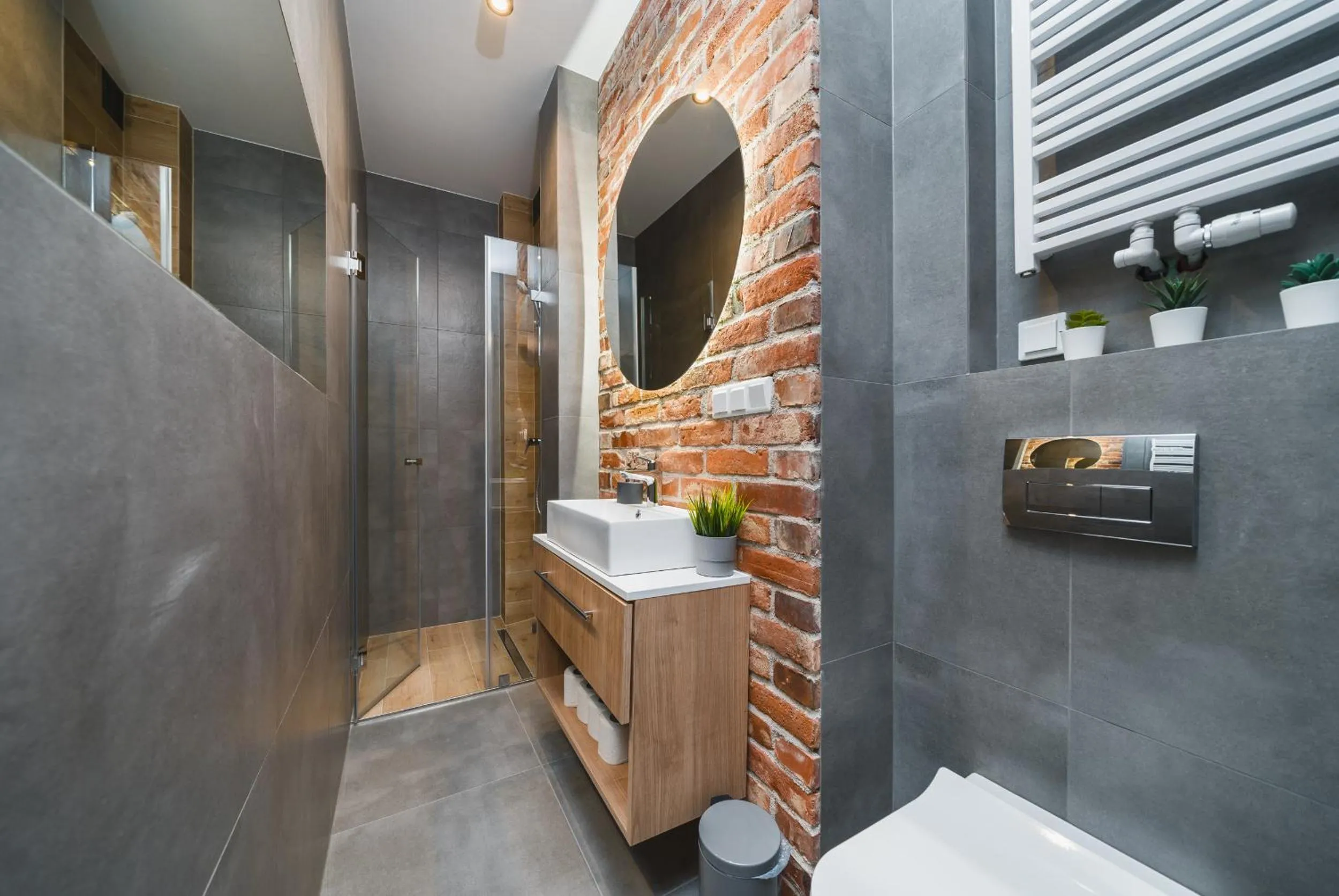 Shower in Saint Florian's Suites - Old Town Luxury Apartments - by Upstairs