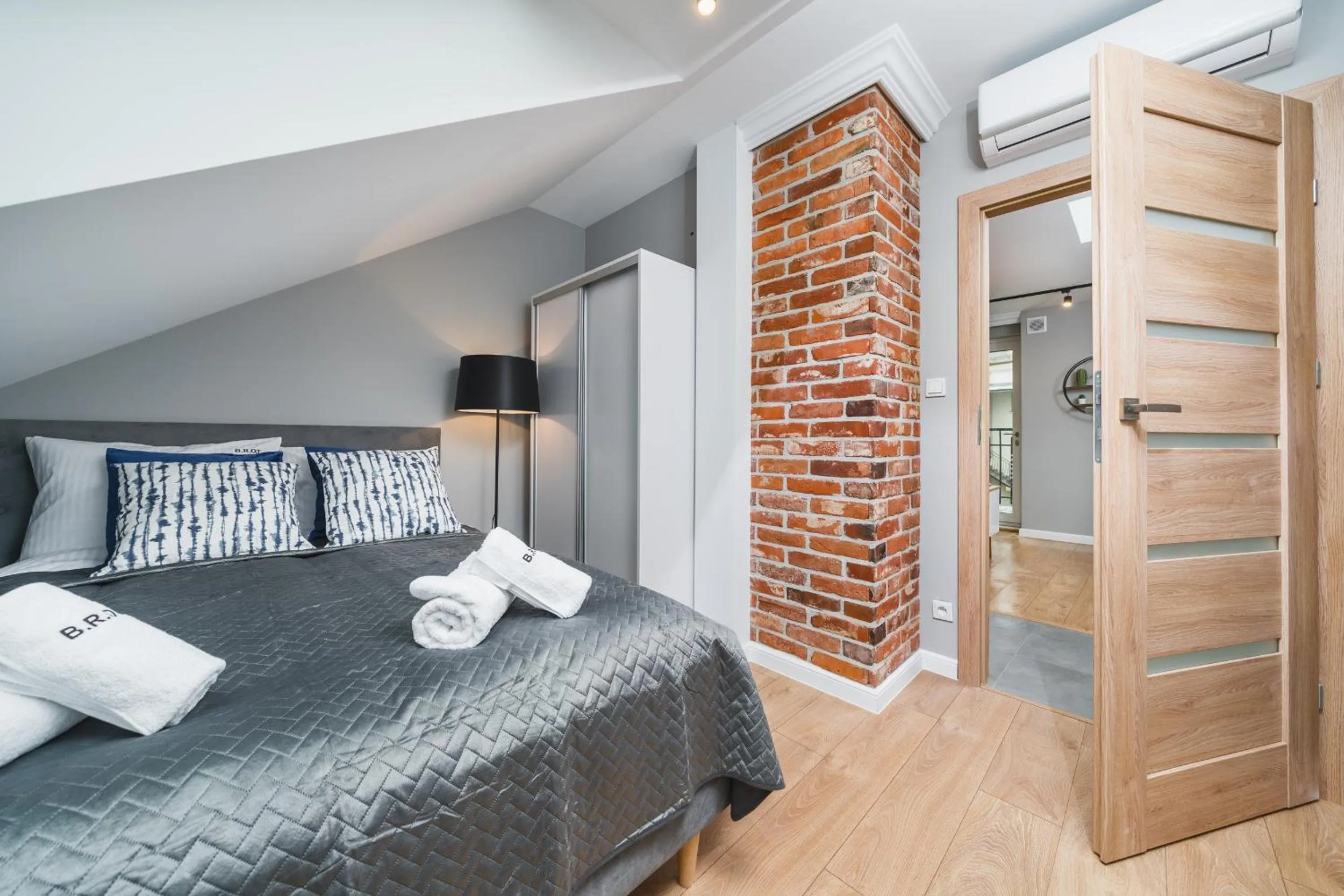 Bed in Saint Florian's Suites - Old Town Luxury Apartments - by Upstairs