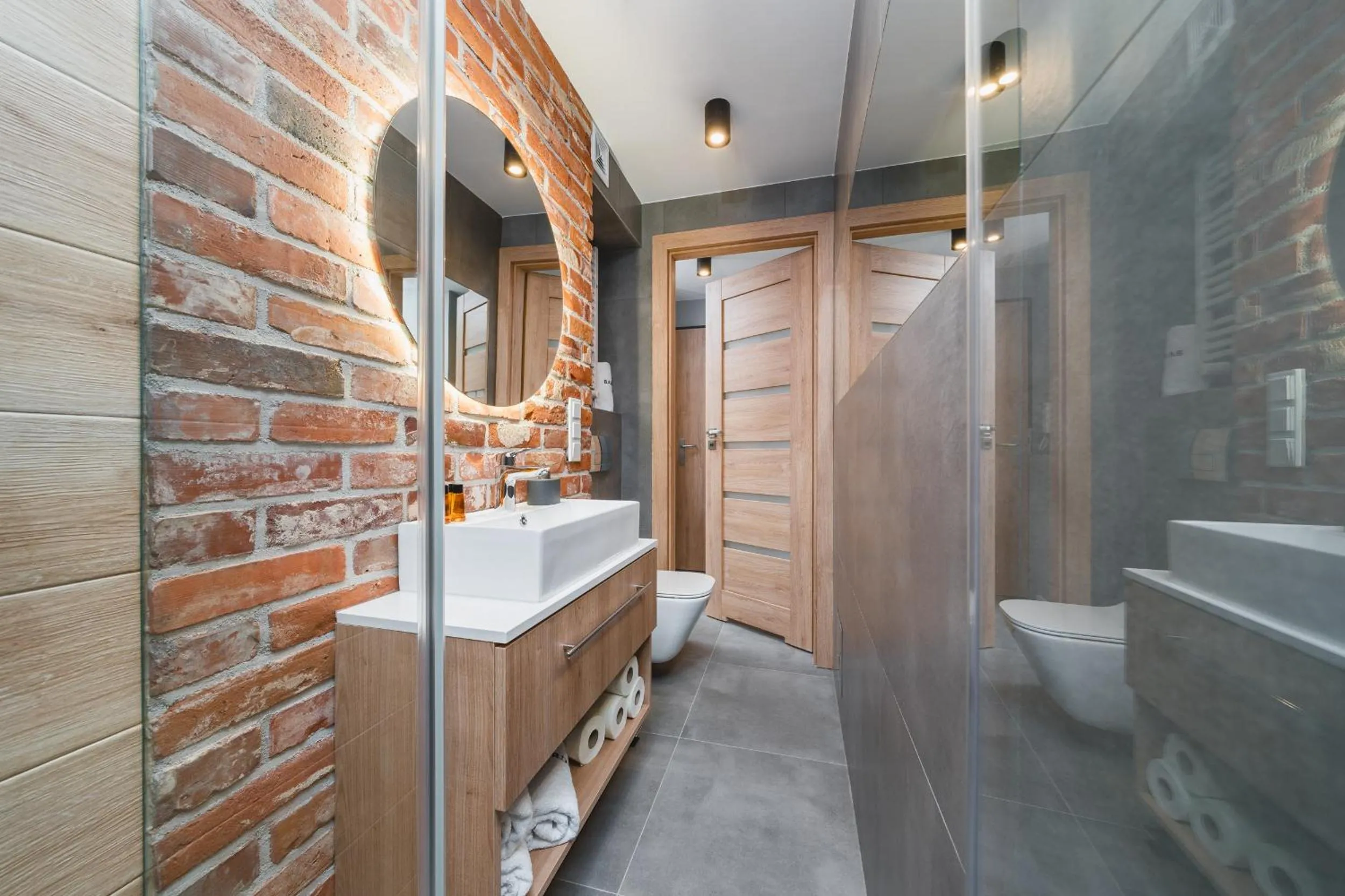 Shower in Saint Florian's Suites - Old Town Luxury Apartments - by Upstairs