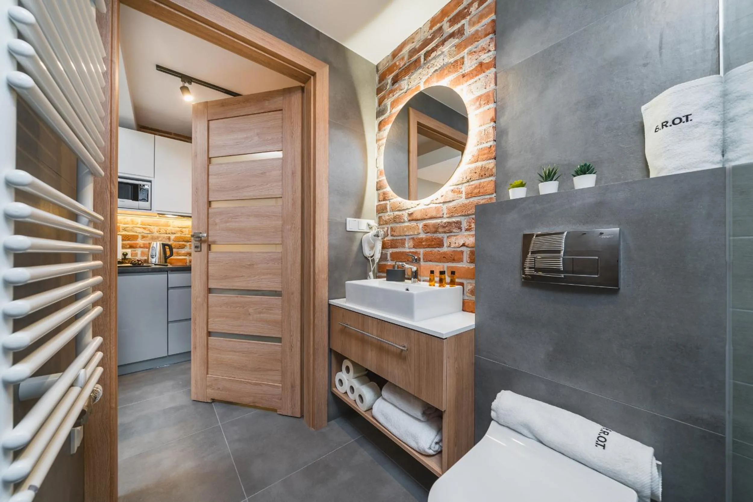 Shower in Saint Florian's Suites - Old Town Luxury Apartments - by Upstairs