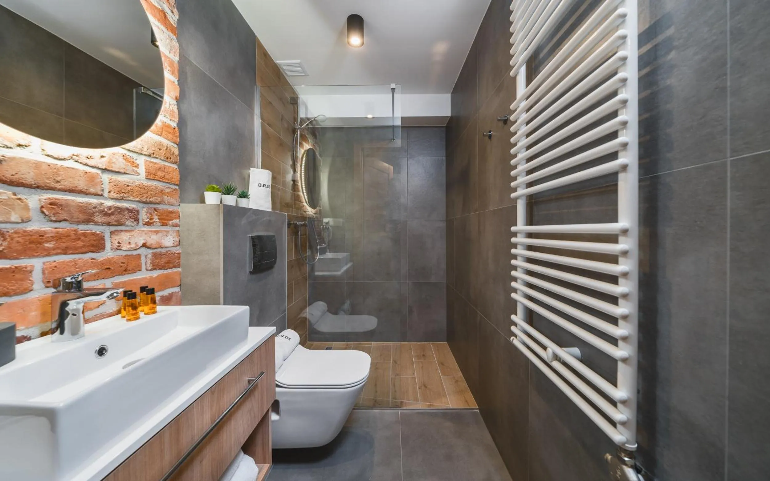 Shower in Saint Florian's Suites - Old Town Luxury Apartments - by Upstairs
