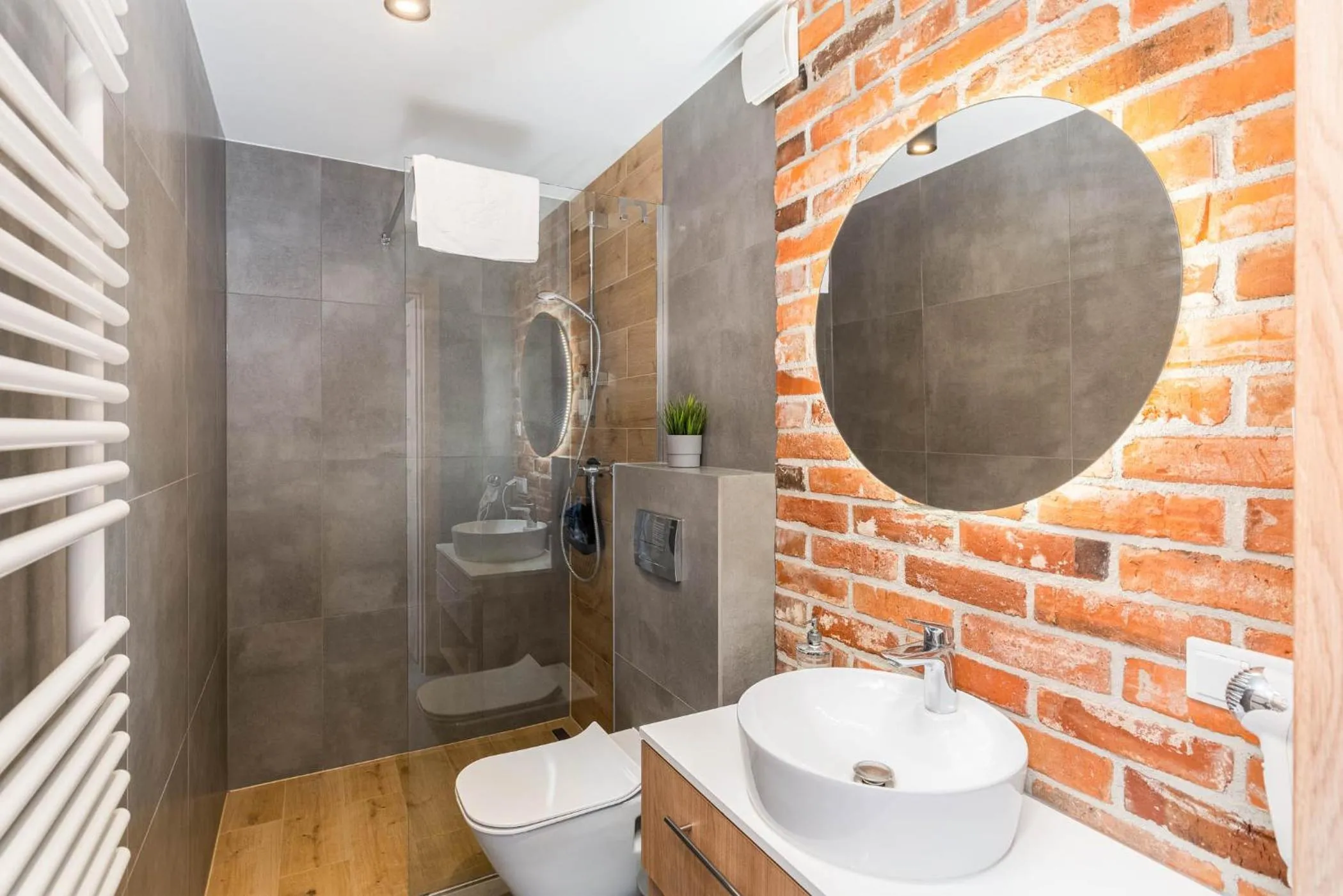 Shower in Saint Florian's Suites - Old Town Luxury Apartments - by Upstairs