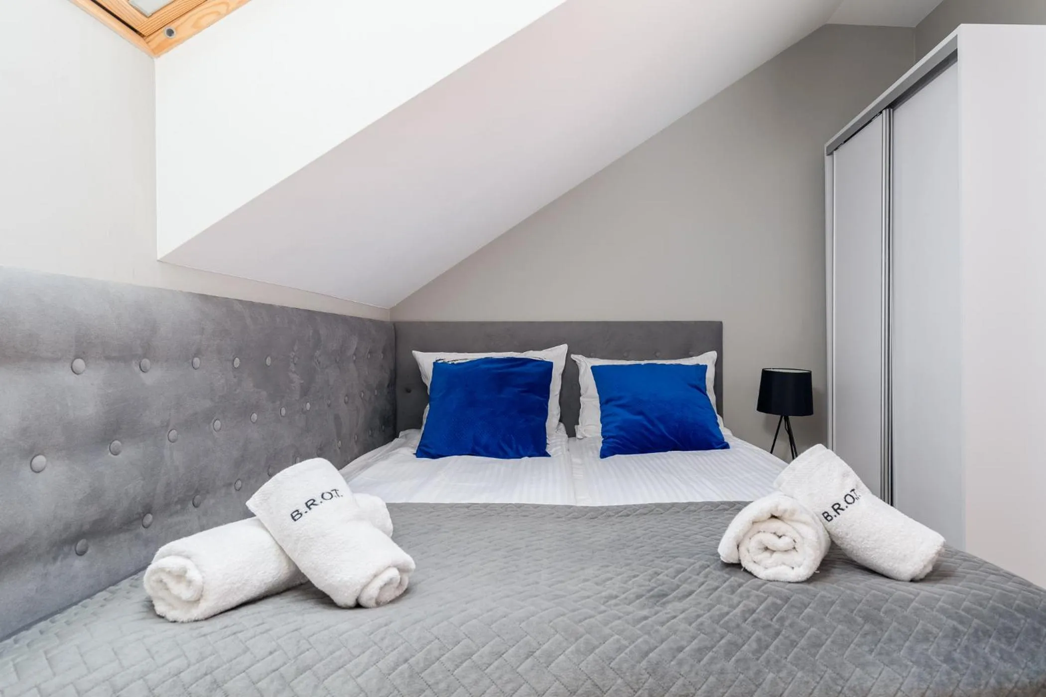 Bed in Saint Florian's Suites - Old Town Luxury Apartments - by Upstairs