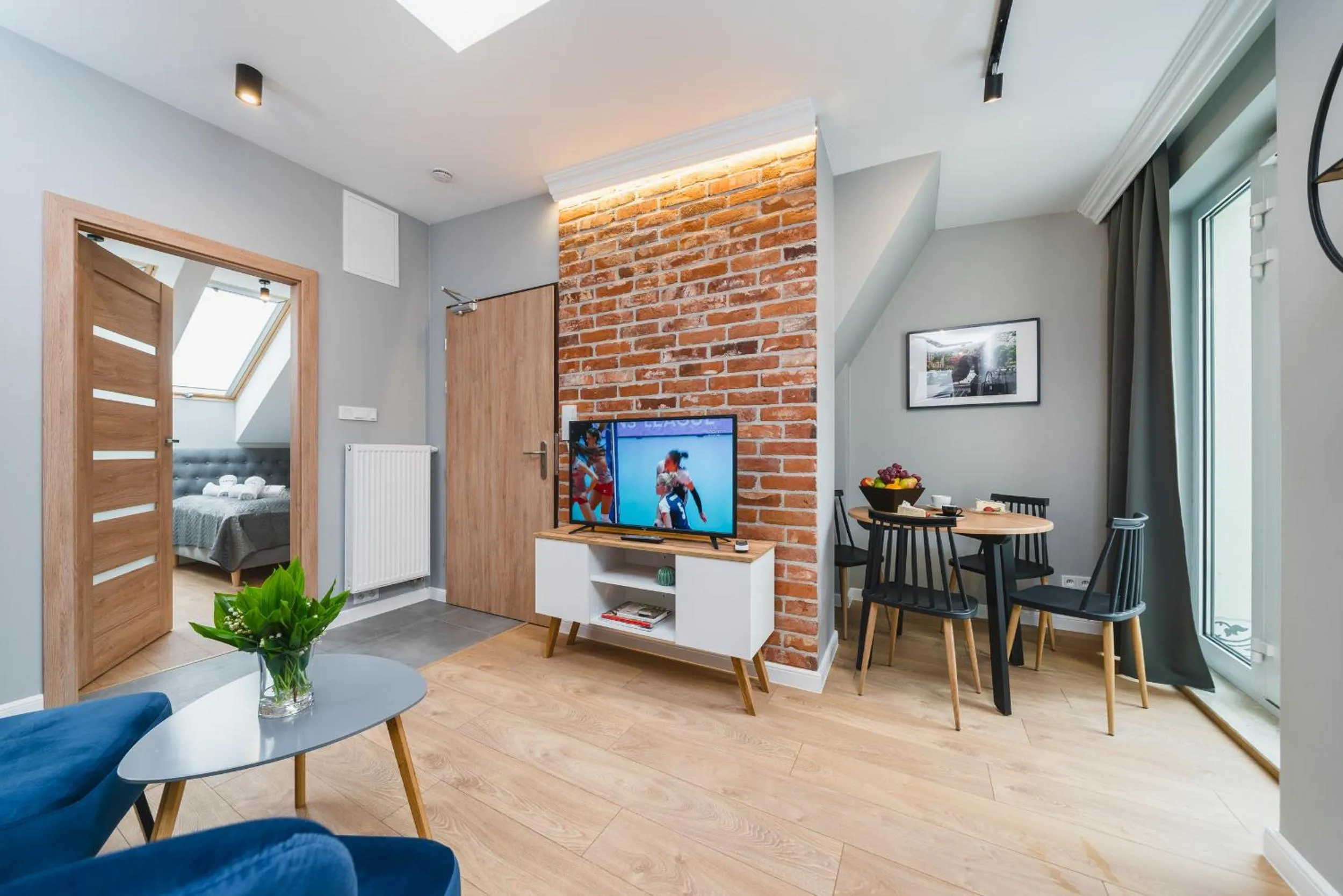 TV and multimedia in Saint Florian's Suites - Old Town Luxury Apartments - by Upstairs