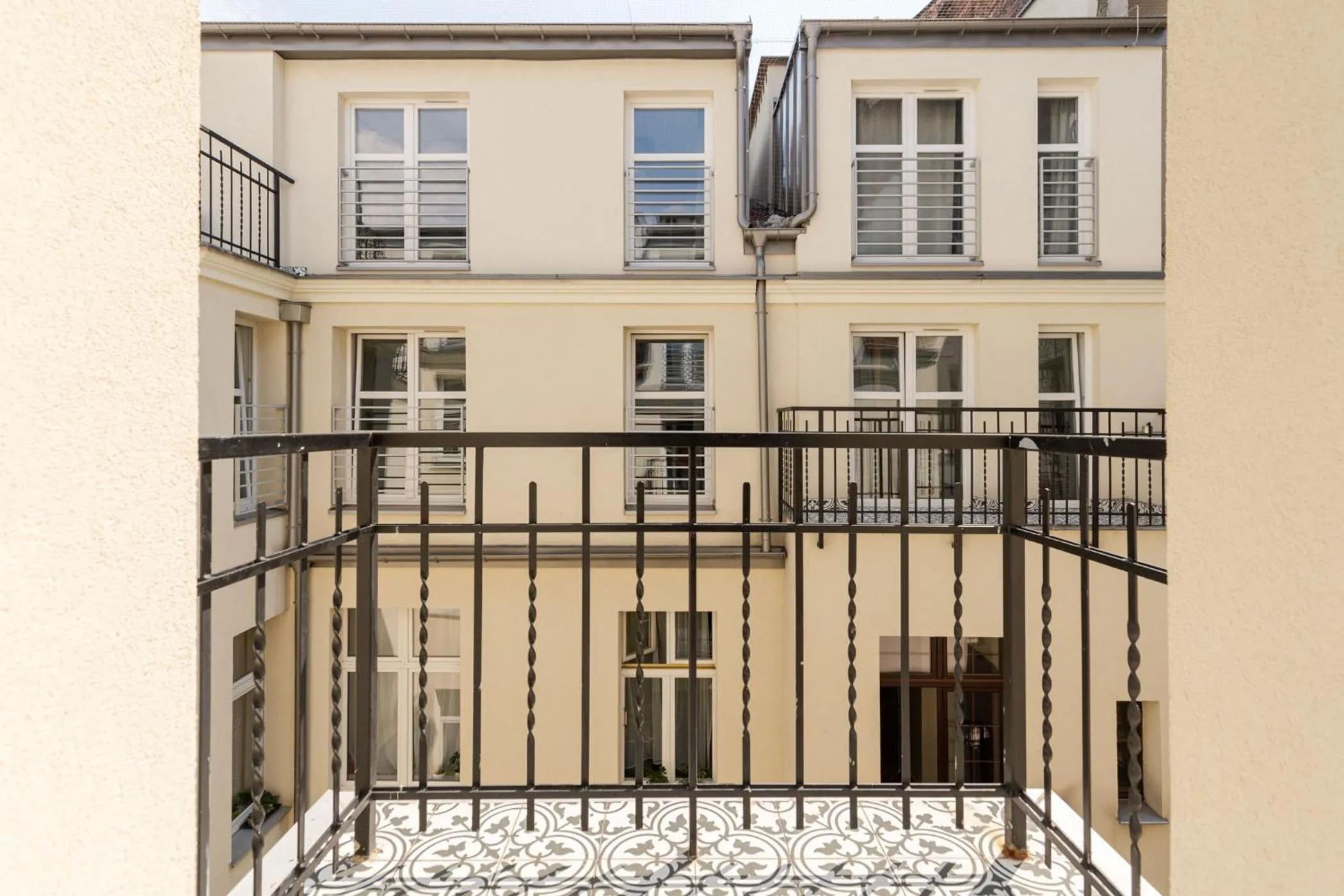 Balcony/Terrace in Saint Florian's Suites - Old Town Luxury Apartments - by Upstairs