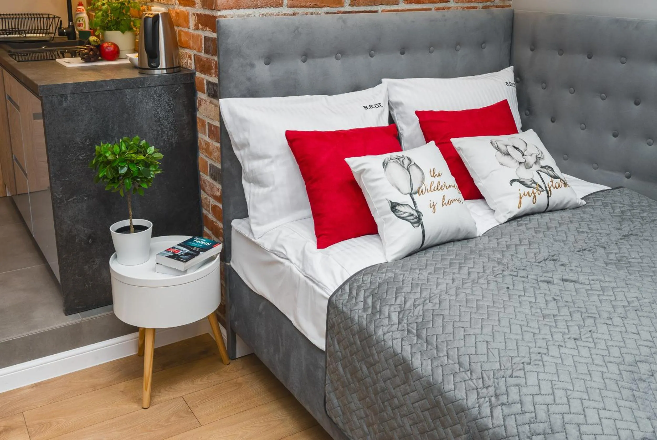 Bed in Saint Florian's Suites - Old Town Luxury Apartments - by Upstairs