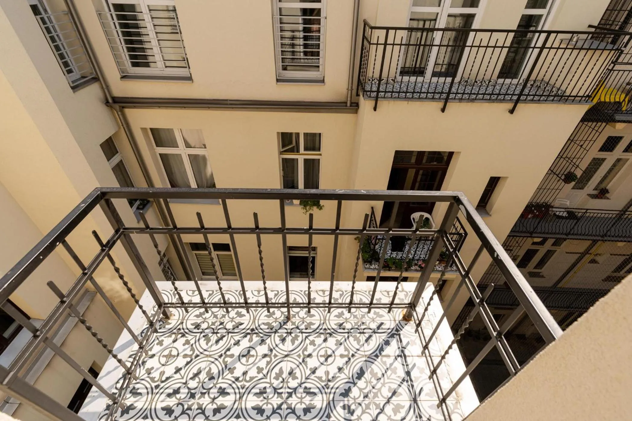 Balcony/Terrace in Saint Florian's Suites - Old Town Luxury Apartments - by Upstairs