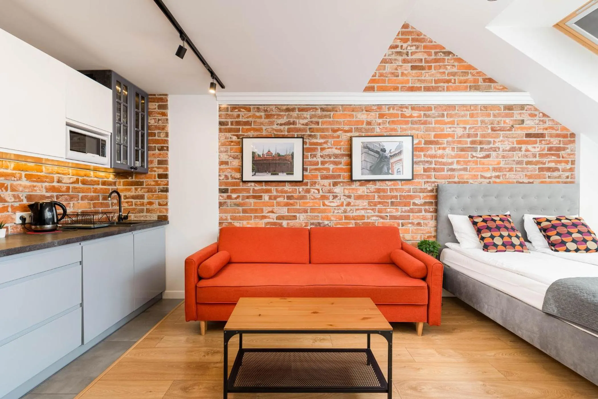 Bed in Saint Florian's Suites - Old Town Luxury Apartments - by Upstairs