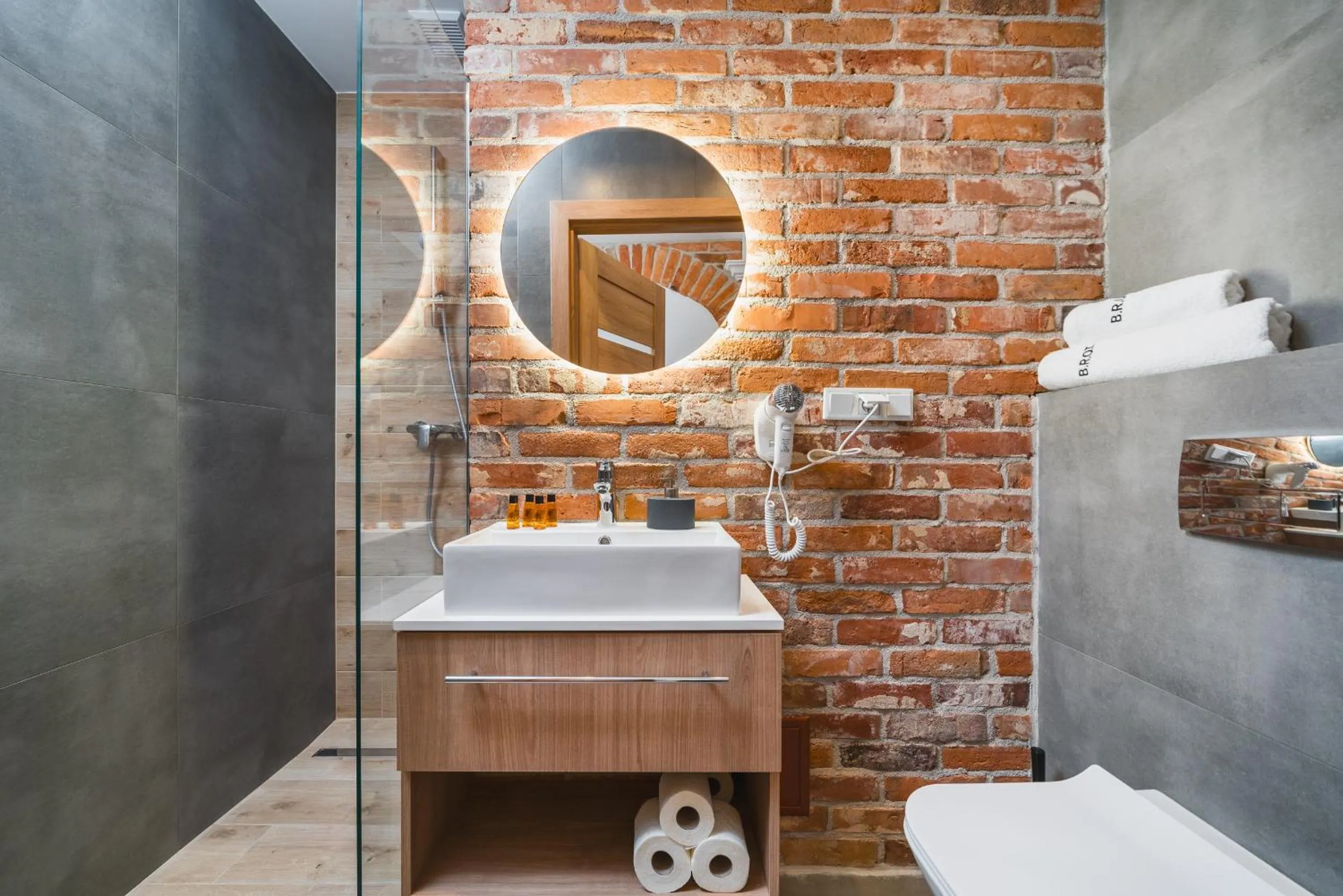 Shower in Saint Florian's Suites - Old Town Luxury Apartments - by Upstairs